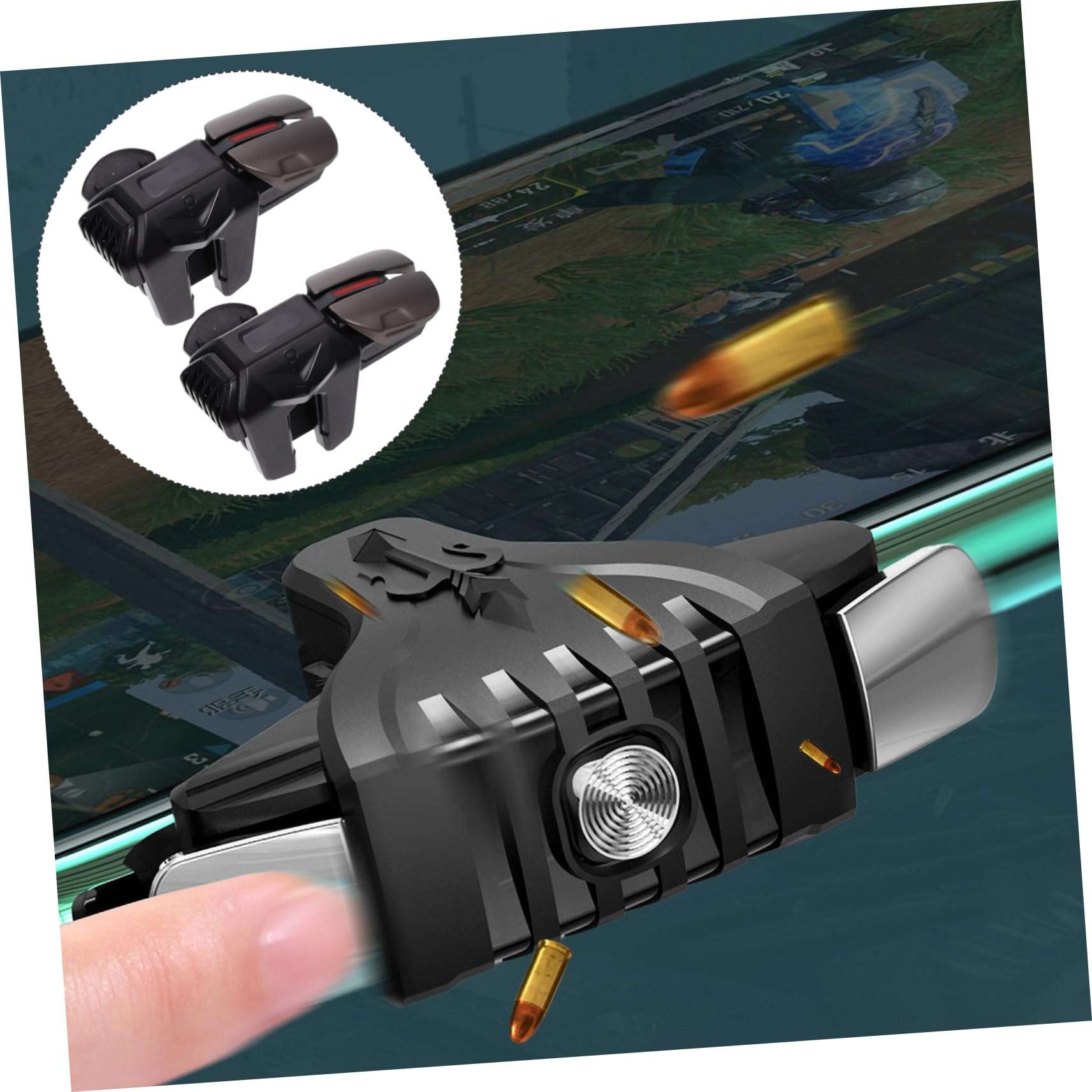 Generic Game Trigger Compact Sturdy Universal Phone Compatibility Improve Your Gaming Experience 4