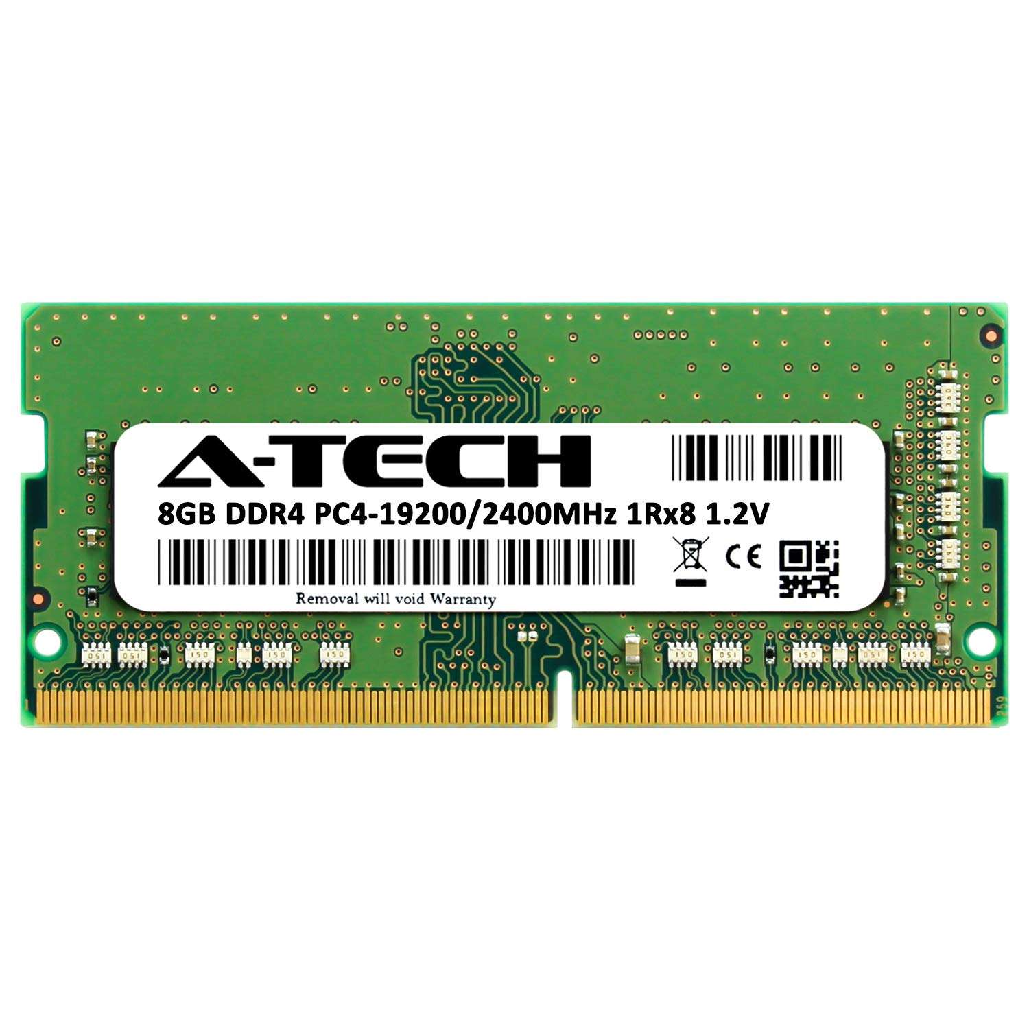 A-Tech 8GB RAM for HP ProLiant m710x/m710x-L | DDR4 2400 SODIMM PC4-19200 1.2V 260-Pin Memory Upgrade Module 2