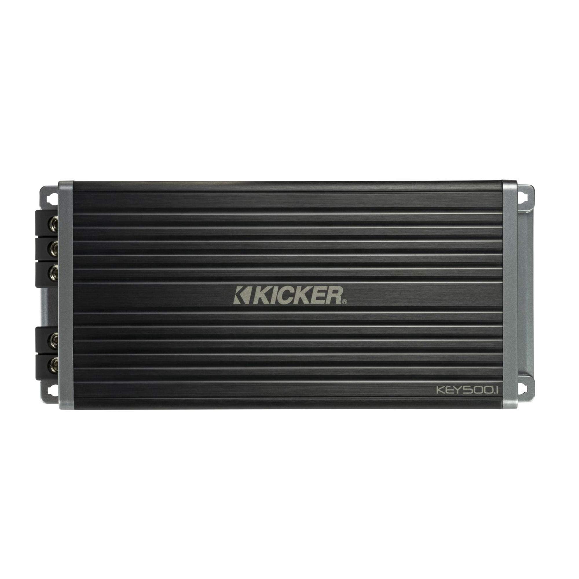 Kicker 49L7TDF82 Down-Firing 8" L7T 2-Ohm Subwoofer Enclosure & KEY5001 Smart Sub Amp/Processor Bundle 6