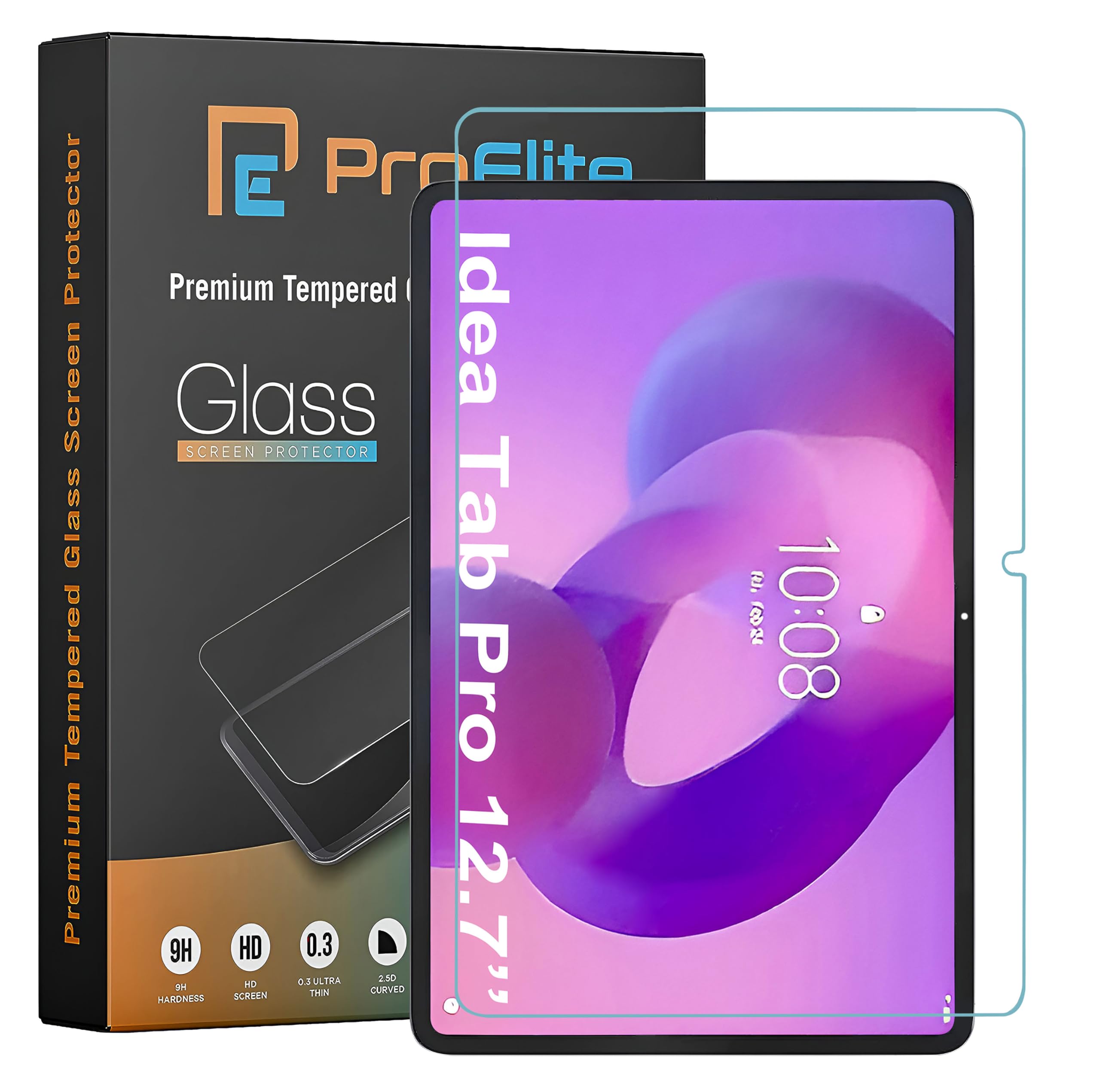 Lenovo Combo Tab P12|12.7 Inch,3K Display|8 Gb,256 Gb (Expandable Up to 1 Tb)|10200 Mah Battery Grey with ProElite Screen Protector P12 12.7/ Idea Tab Pro 12.7 inch 2025 6