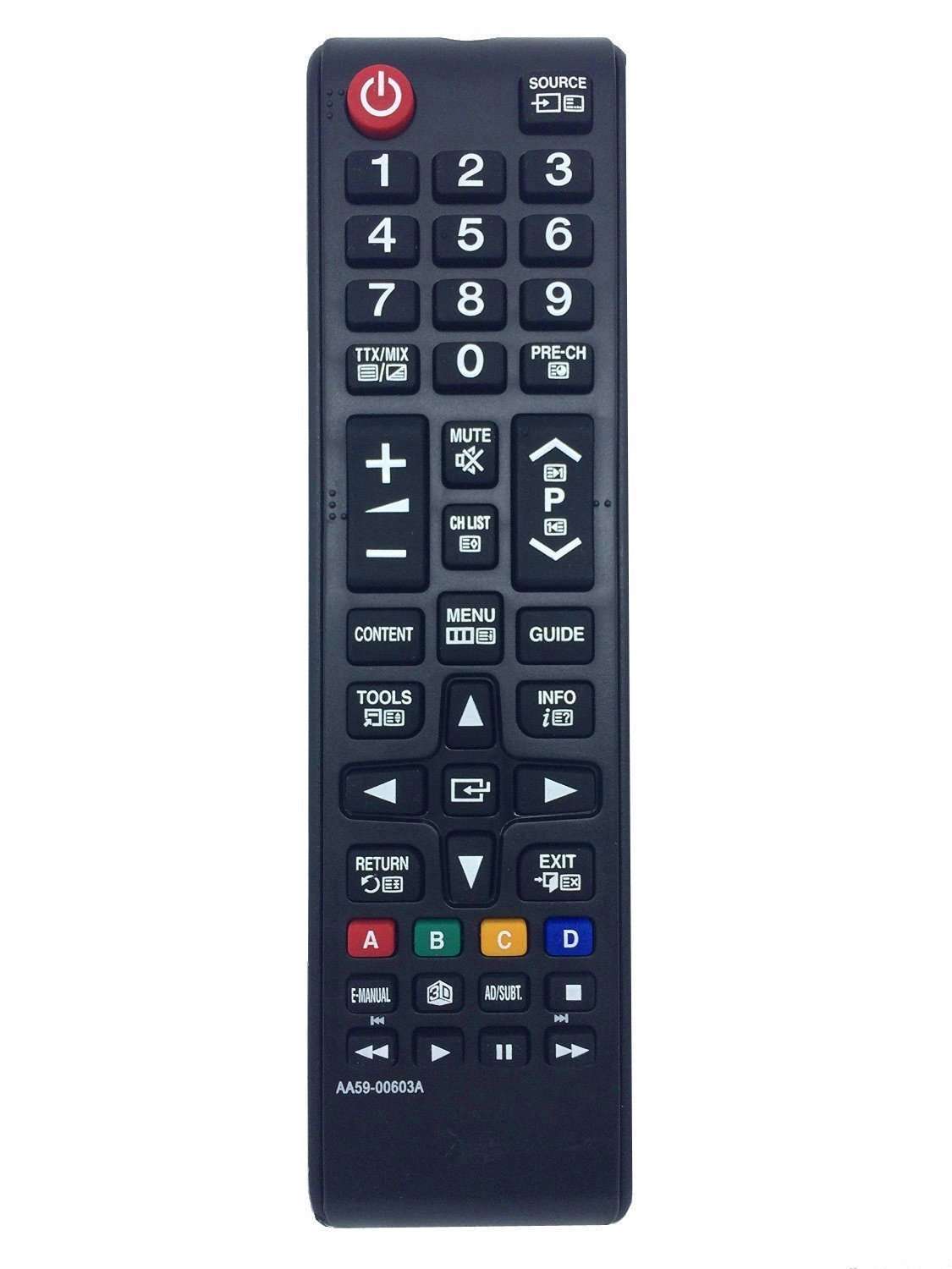 AA59-00603A AA5900603A Replaced Remote Control fit for Samsung TV Remote AA59-00558A AA59-00580A AA59-00588A PS51F4900AW PS51F4900AK PS43F4900AK PS43F4900AW 1