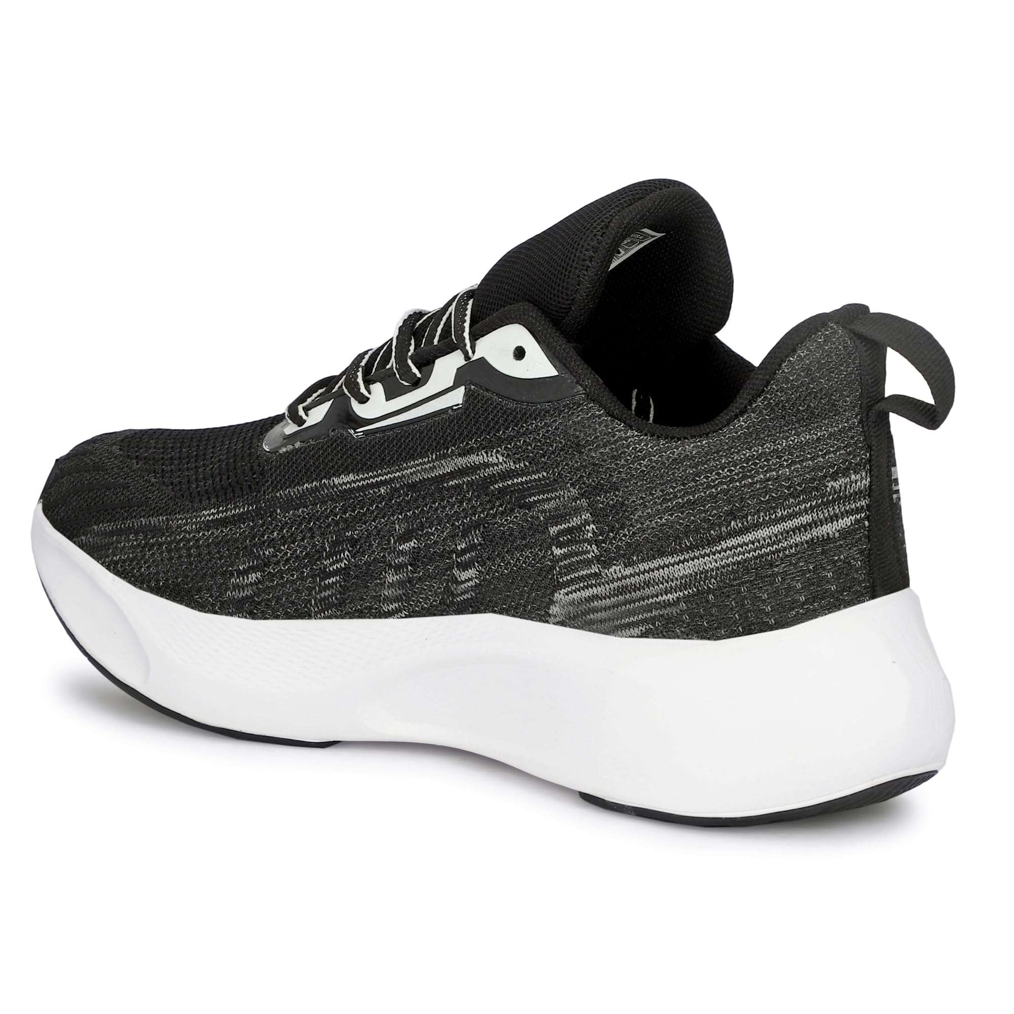 PRO KVH Men's Comfortable Walking Running Tennis Shoes ActiveFloat Athletic Gym Workout Jogging Cushioning Sneakers_Black_09 5