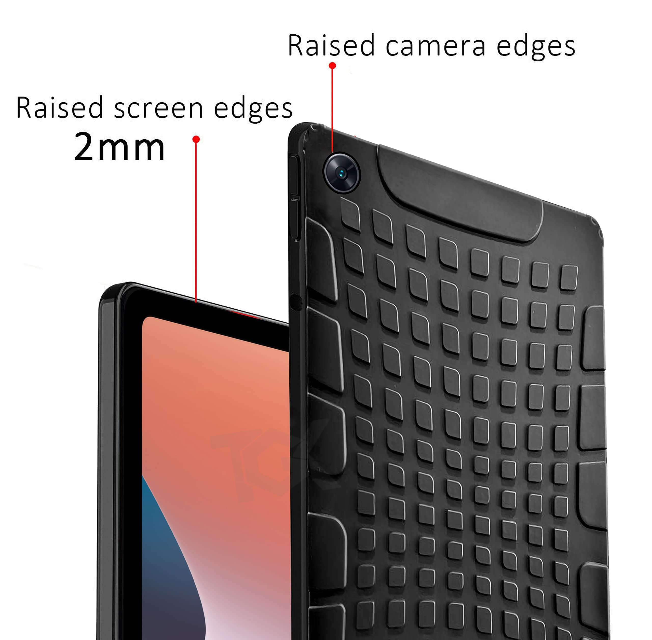 TGK Defender Series Rugged Back Case Cover for Oppo Pad Air 10.36 inch Tab (Black) 3