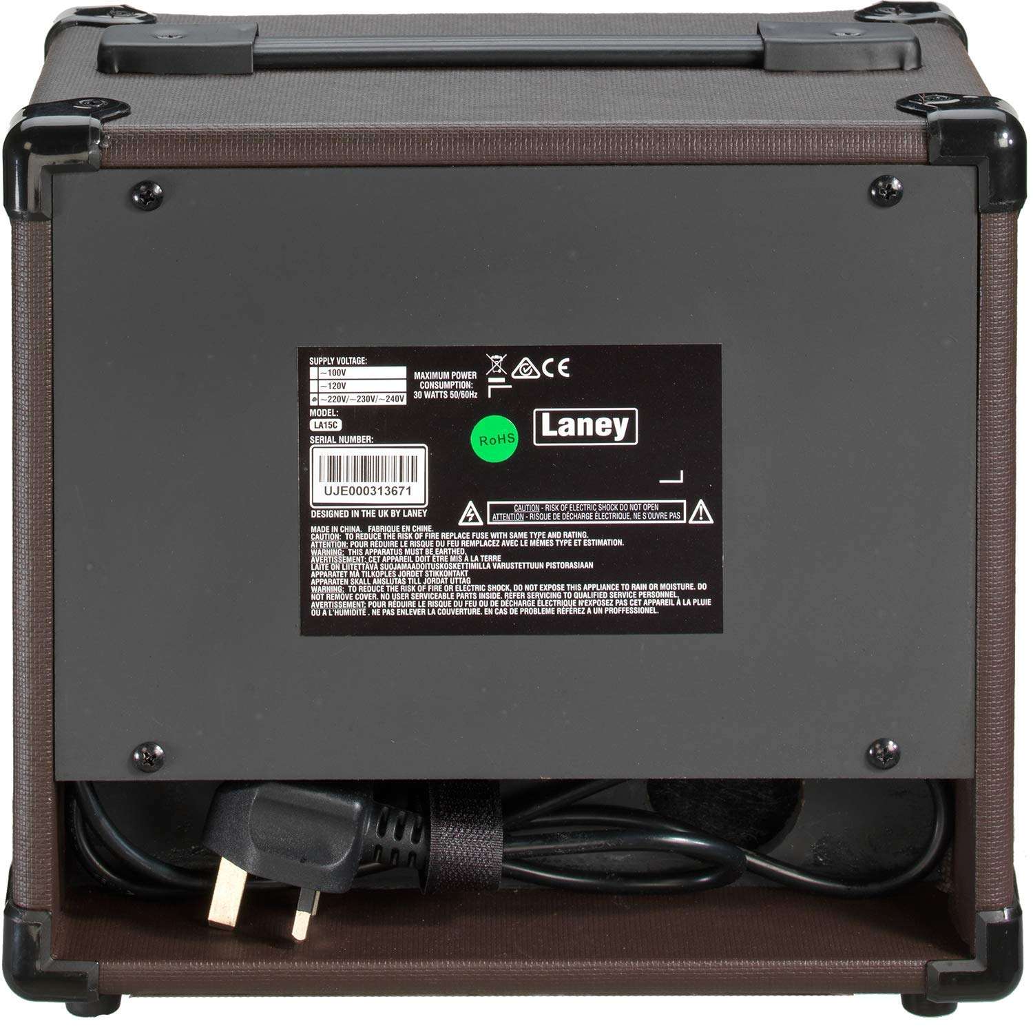 Laney Acoustic Guitar Amp LA15C 15W, Multi-Colour 4