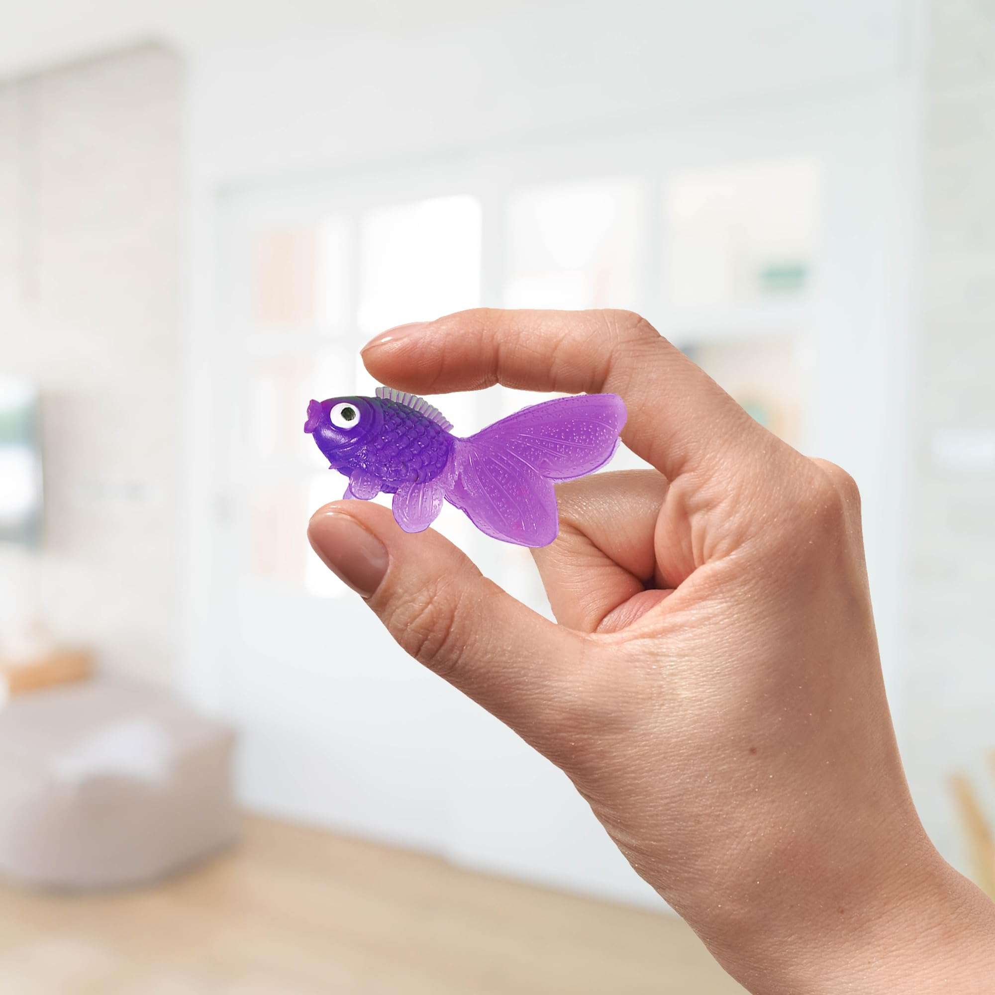 Bedwina Plastic Vinyl Goldfish - 144 Pcs, 2 Inches Long Gold Fish Toys in Assorted Colors for Party Favors for Kids, Decorations, Crafts, Games and Birthday Party Supplies 3