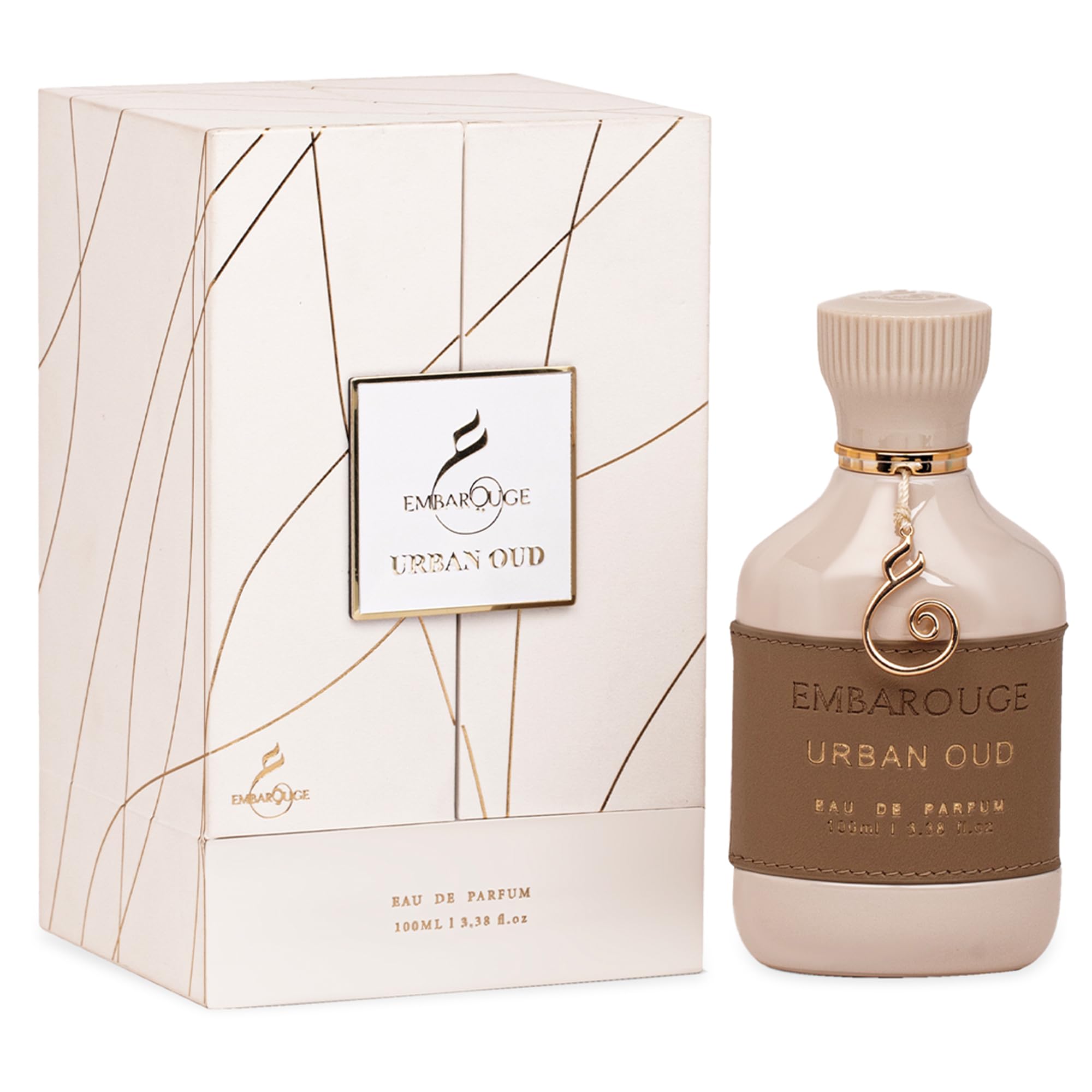 EMBAROUGE Urban Oud Long Lasting EDP Perfume for Woman | 100ml | Fougere Scent | Lavender, Oud, Middle Eastern Luxury Unisex Fragrance