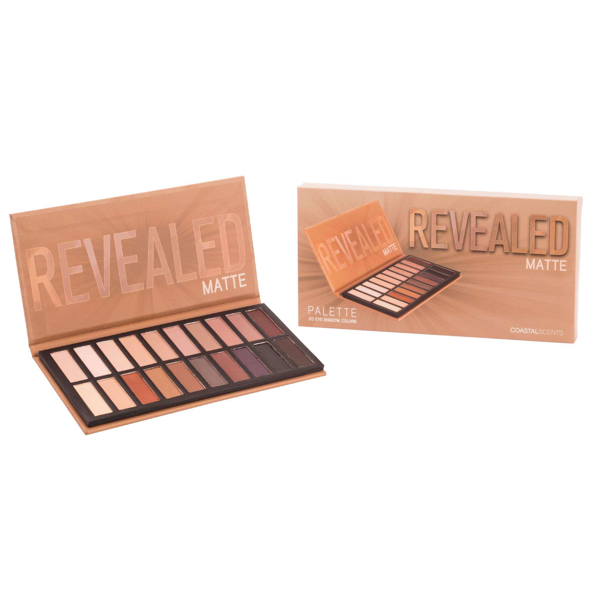 Coastal Scents Revealed Matte Eyeshadow Palette, 0.06 Pound 1