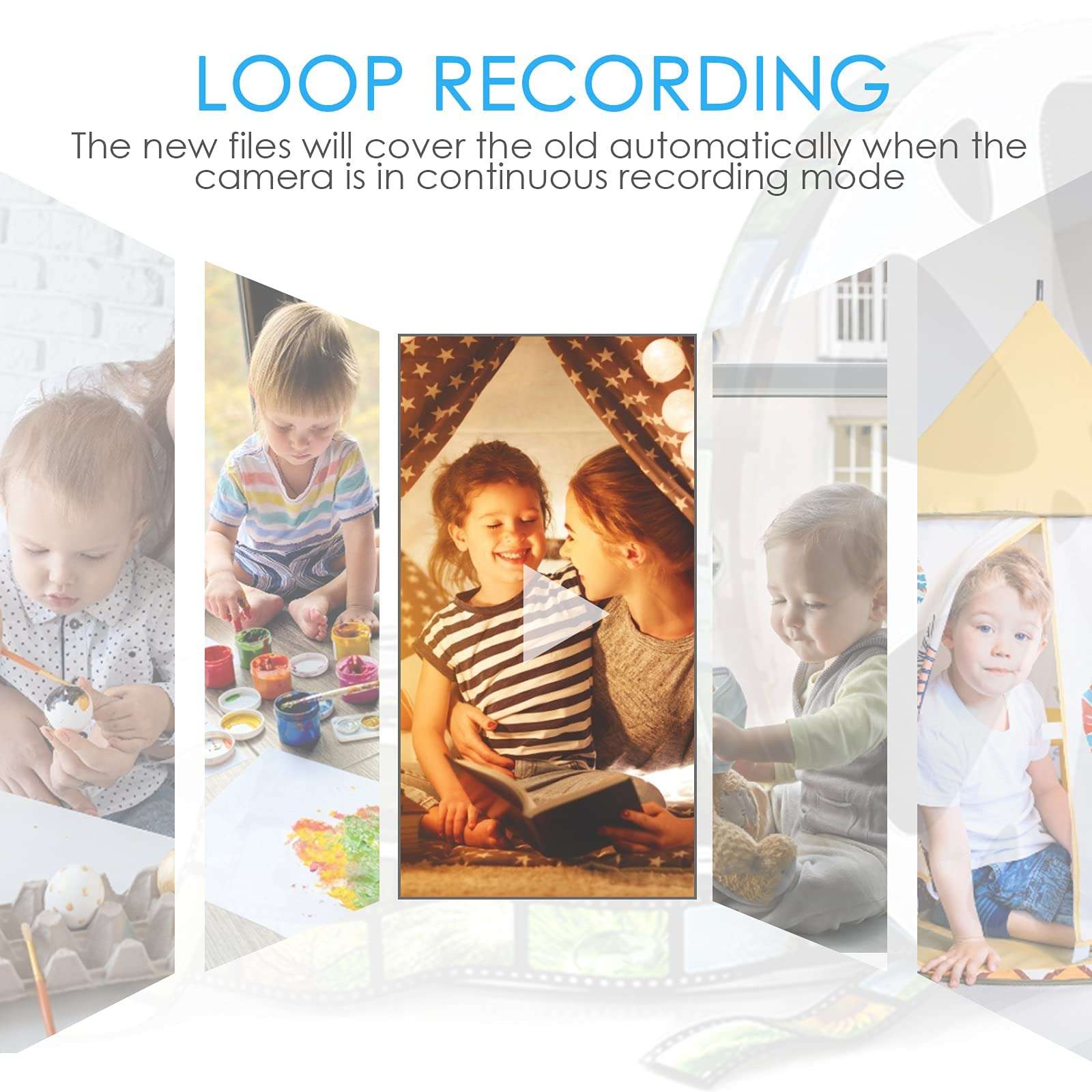 YPT Hidden Photo Frame Camera, 1080P HD Pet Baby Monitor, Spy Mini Camera with Motion Detection, Wireless Video Recorder for Home and Office, No Wi-Fi Needed, No Audio 5