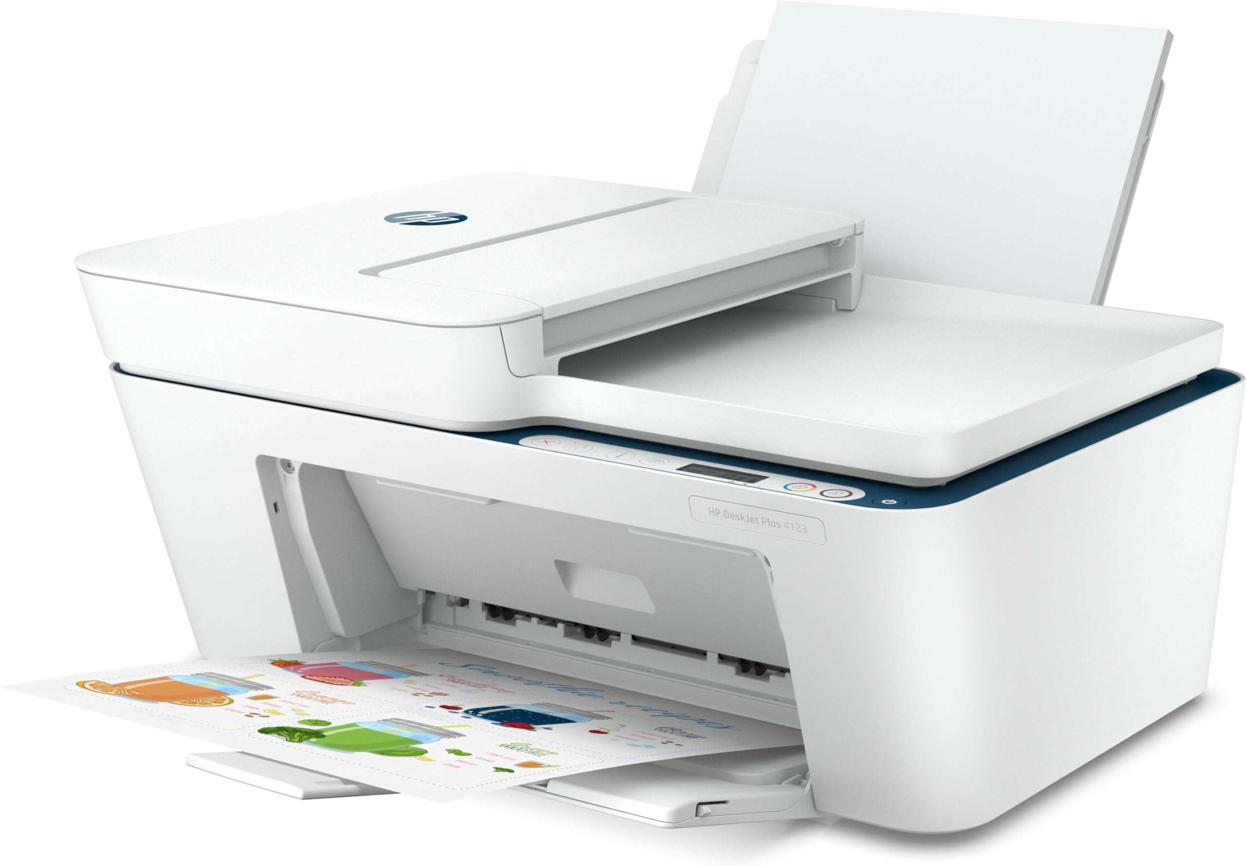HP Deskjet 4123 Printer, Automatic Document Feeder, Copy, Scan, USB, Simple Setup Smart App, Ideal for Home. 2