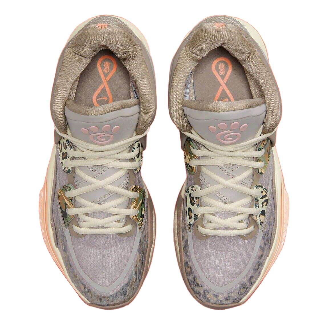 Nike Men's Kyrie Infinity shoe, Light Iron Ore/Black/Moon Foss, 13 5