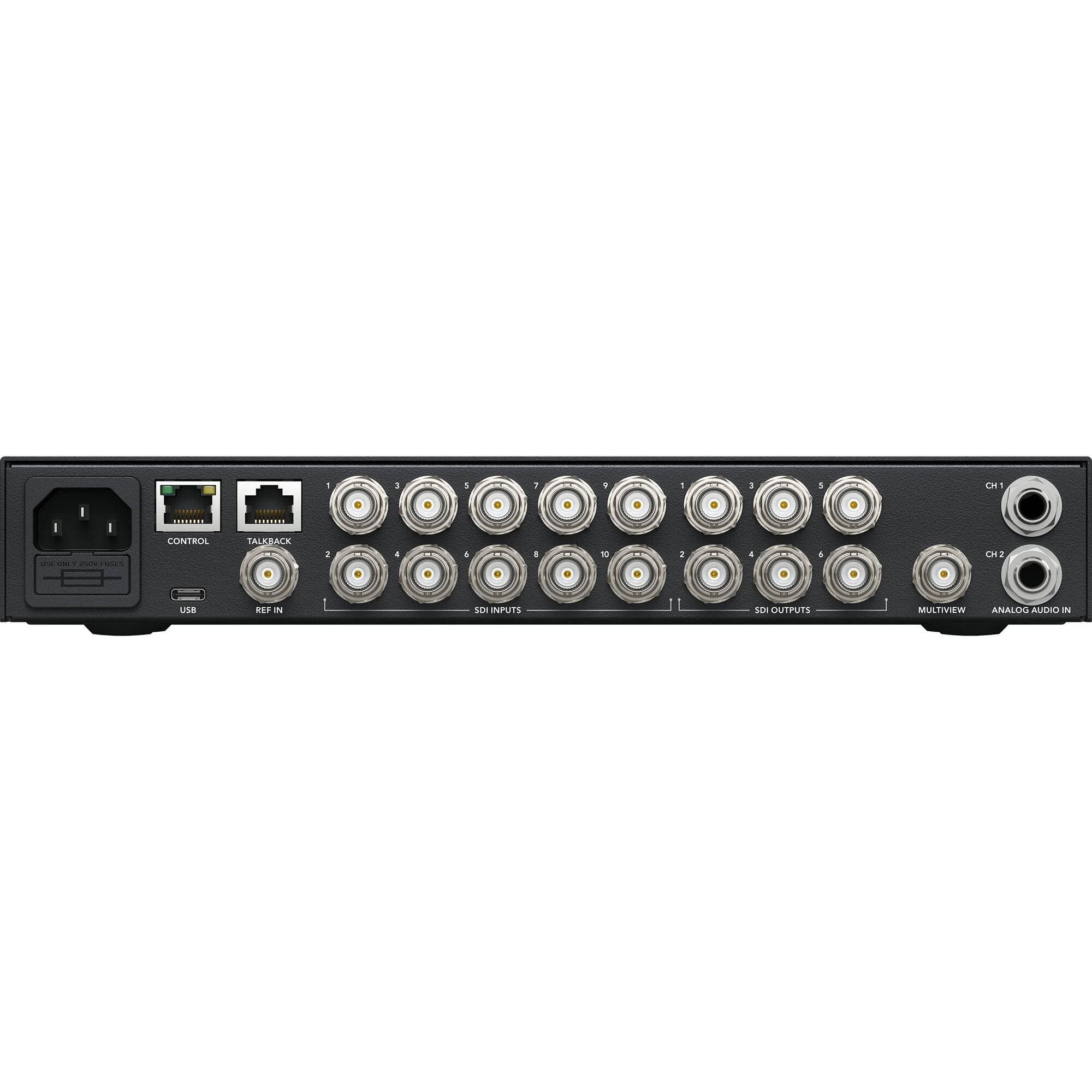Blackmagic Design ATEM 1 M/E Constellation HD Live Production Switcher with 6ft Power Cord and 5-Pack of Solid Signal Cable Ties (SWATEMSCN2/1ME1/HD) 5
