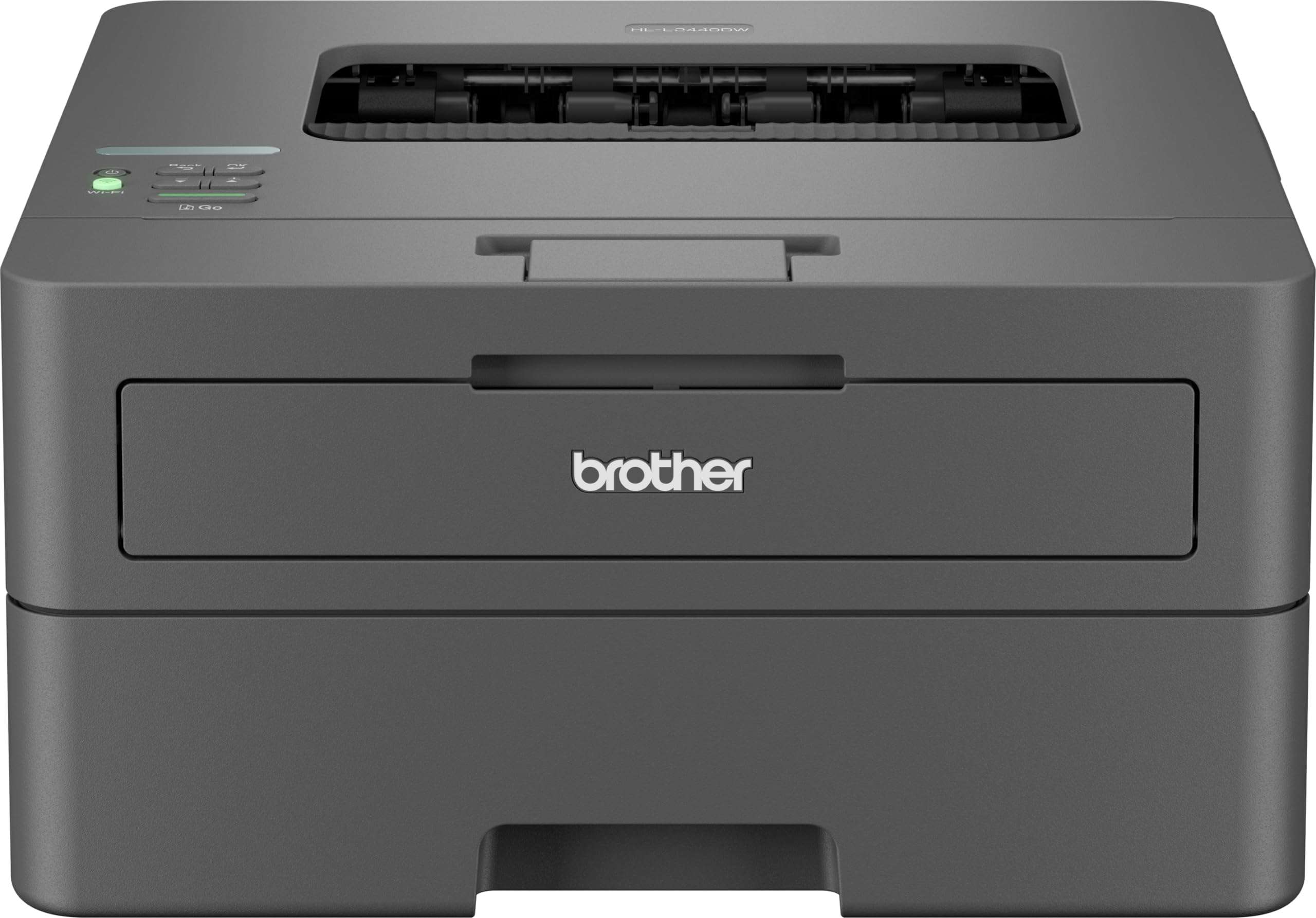 Brother HL-L2440DW (New Launch) Auto Duplex Laser Printer, 30 PPM Print Speed, LCD Display, 64 MB Memory, (WiFi WiFi Direct LAN USB), 250 Sheet Paper Tray, 3000 Pages Inbox Toner, Free Installation 1