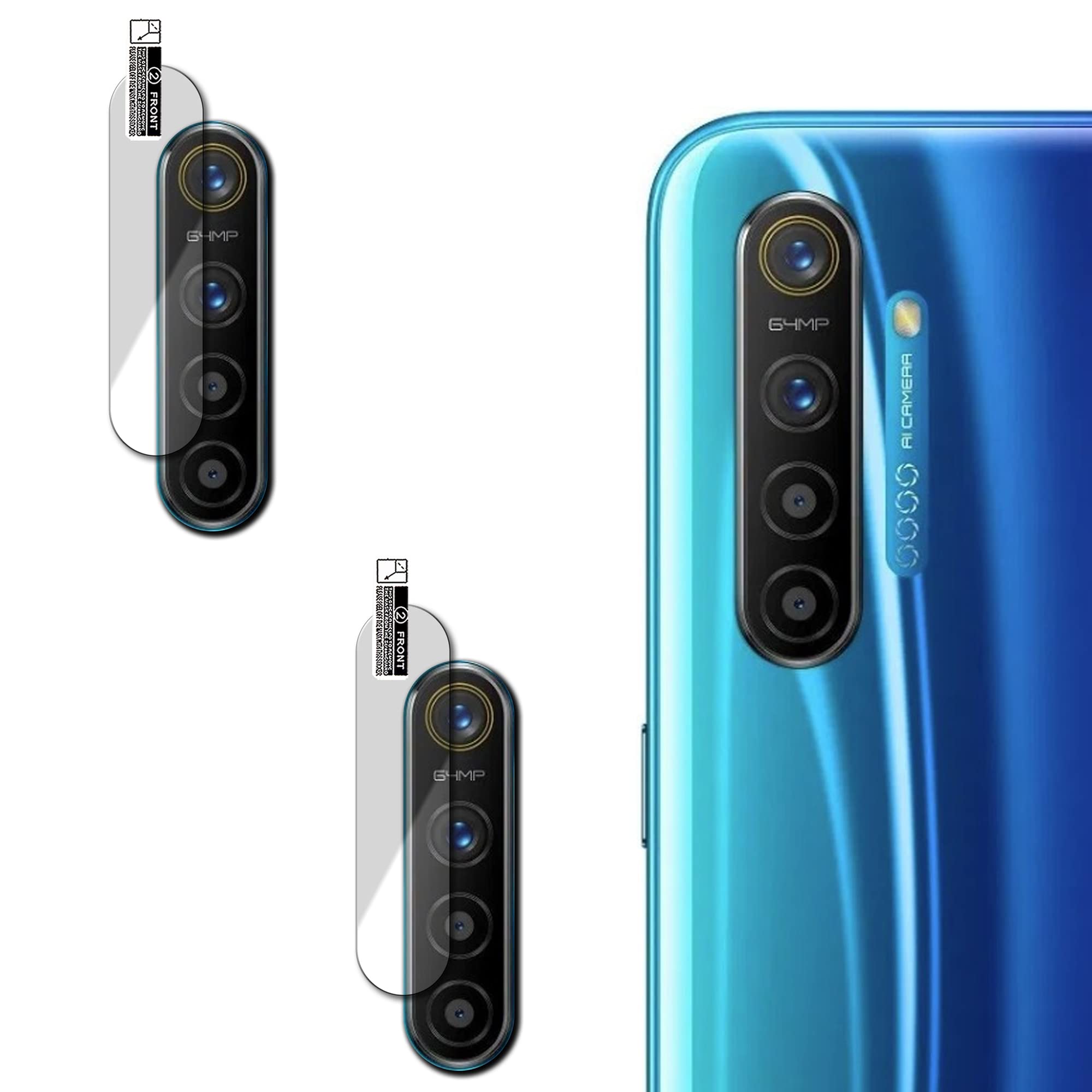 Realme XT Camera Lens Protector (Camera Lens Protect from The Scratches) (Pack of 2) 1