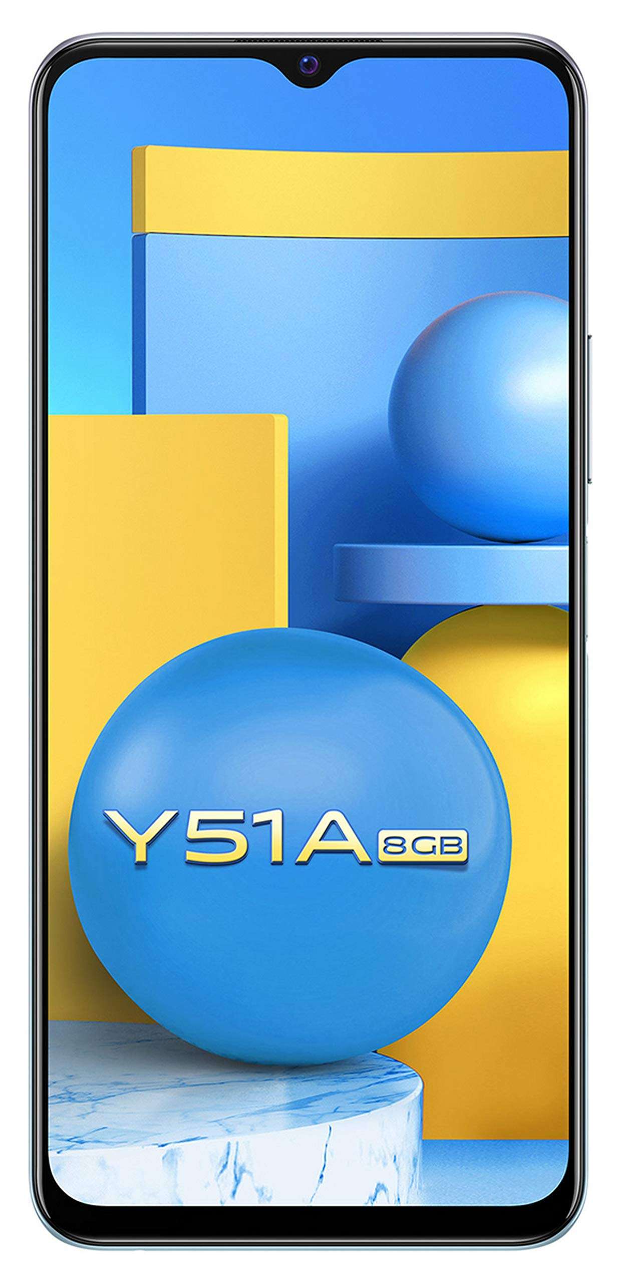 Vivo Y51A (Titanium Sapphire, 8GB, 128GB Storage) with No Cost EMI/Additional Exchange Offers 1