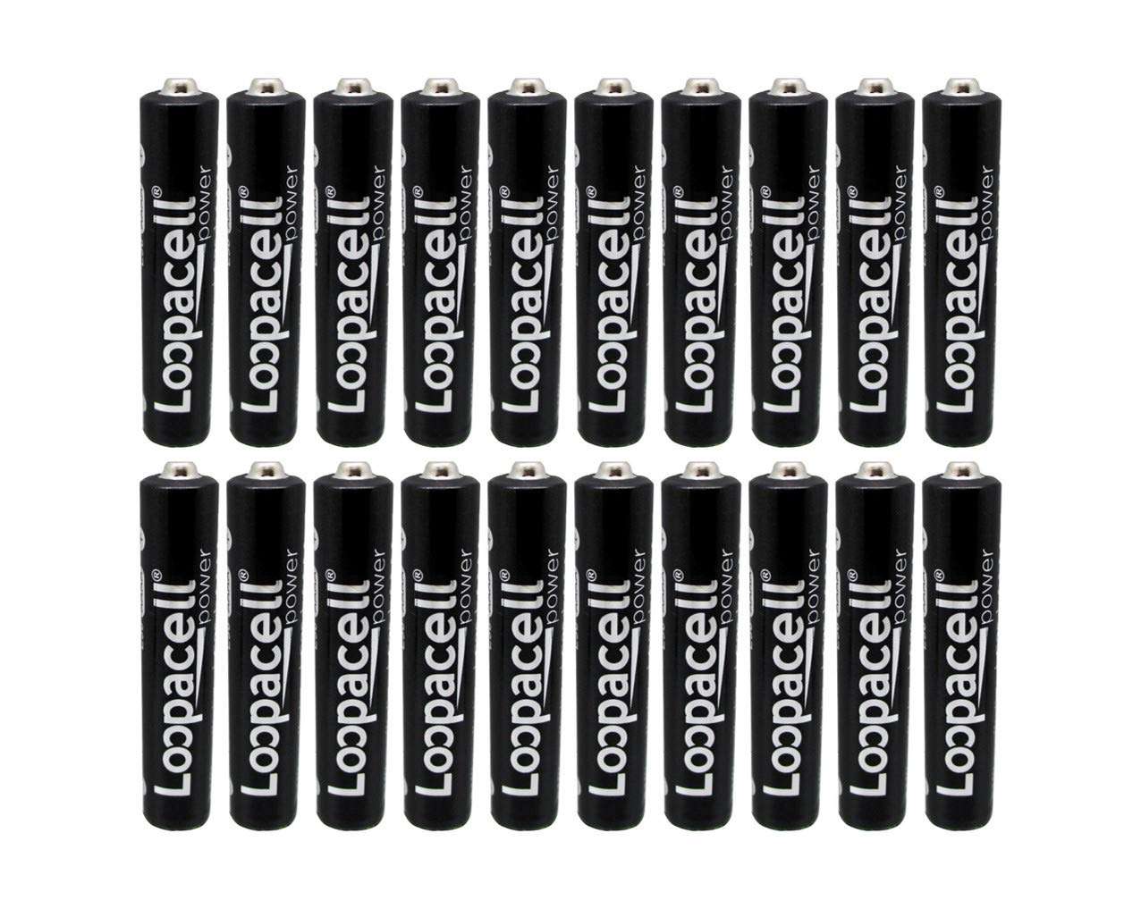 LOOPACELL Pack of 100 E96 AAAA Alkaline Batteries 2