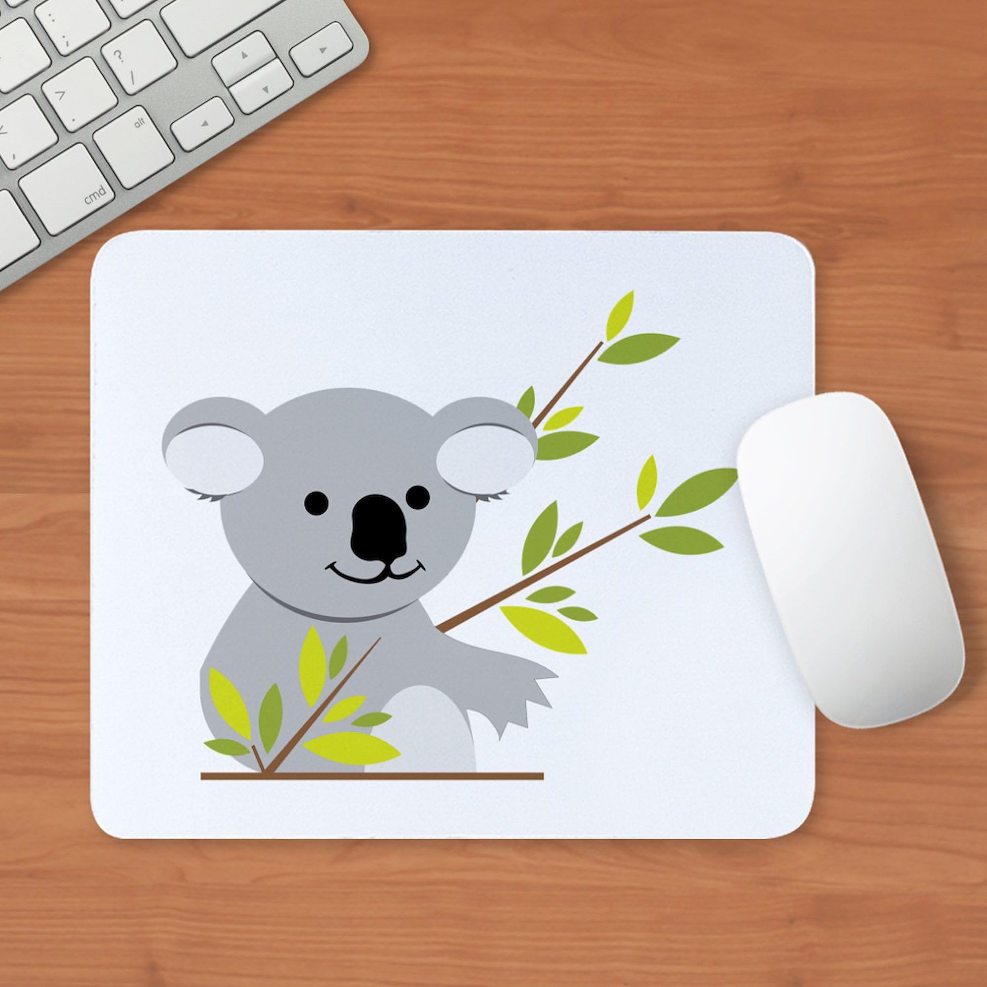 CafePress Koala Bear Mousepad Non-Slip Rubber Gaming Mousepad 4