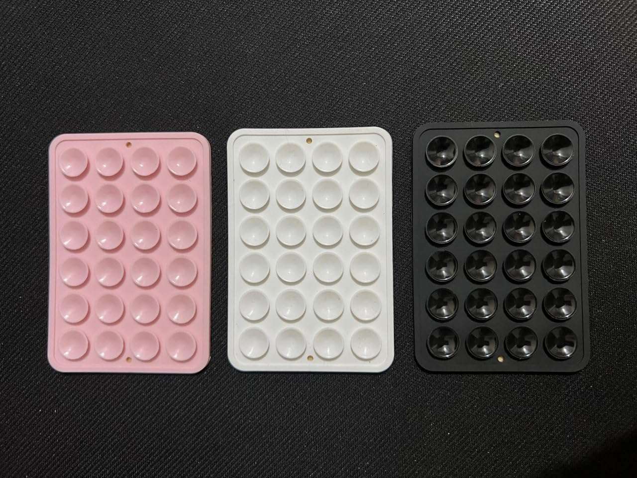 Suction Phone Case, Sticker, Silicone Case for Hands-Free Mobile Accessory Holder Grip, Video Compatible Mirror, Shower- Multicolor (Pack of-1) 1