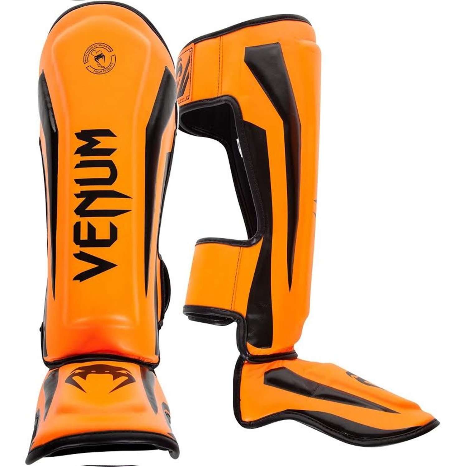 Venum Elite Standup Shin Guards Matte/Black - M 2