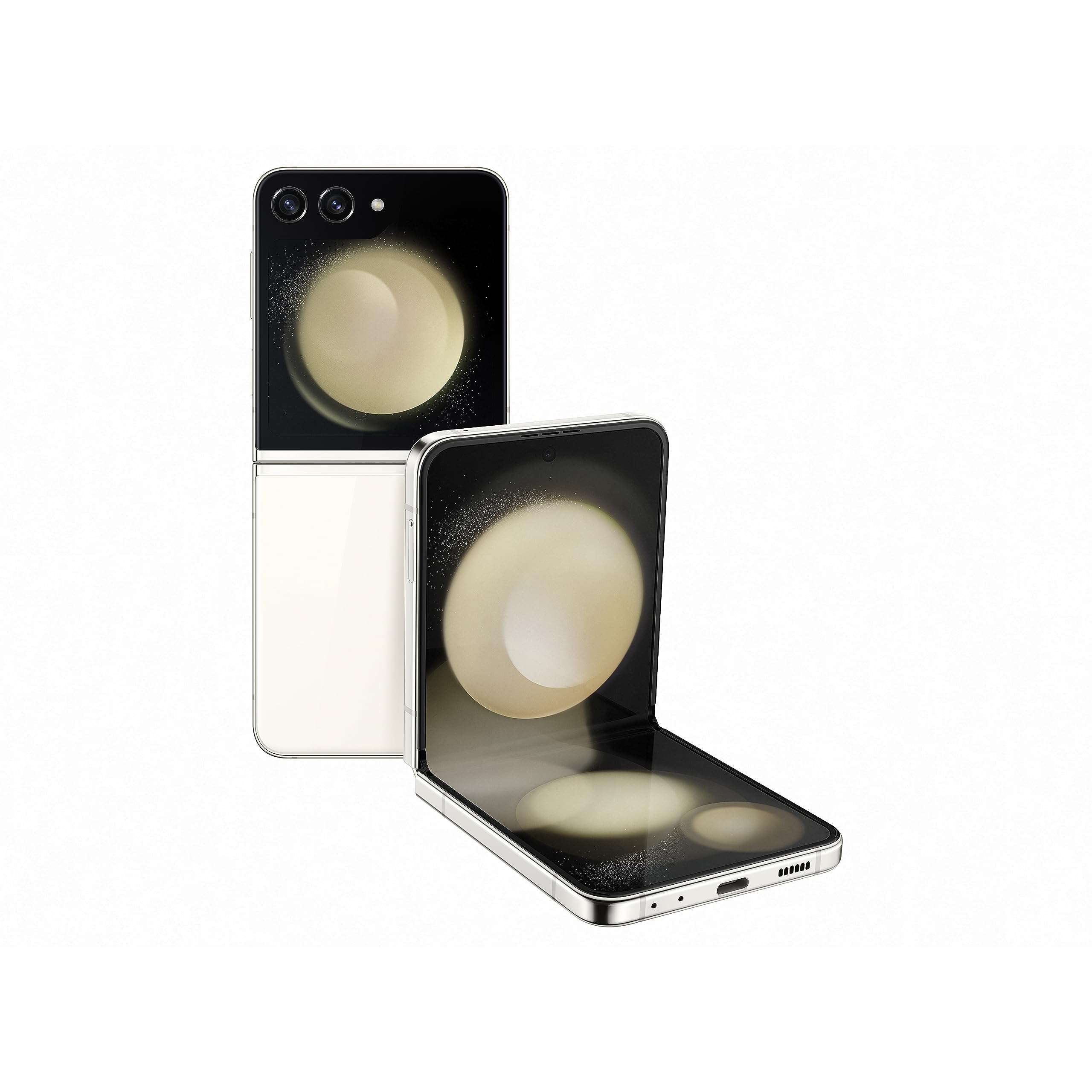 Samsung Galaxy Z Flip5 5G AI Smartphone (Cream, 8GB RAM, 512GB Storage) 1