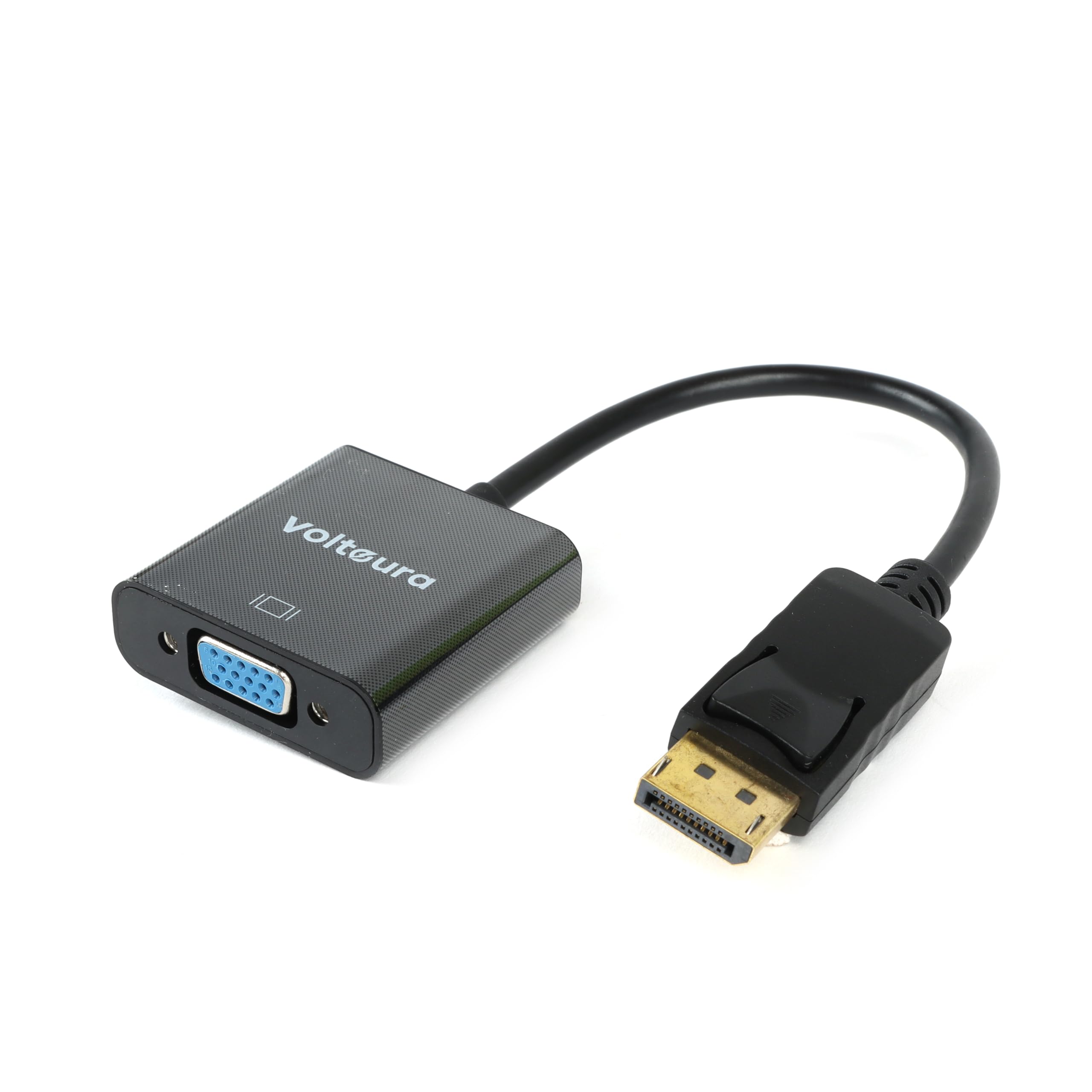 VOLTAURA DP to VGA Adapter, 1080P DisplayPort to VGA Converter, High-Resolution Video Adapter for PC, Laptop, Desktop, Monitor, Projector, Plug & Play, Compatible with DP-Enabled Devices 3
