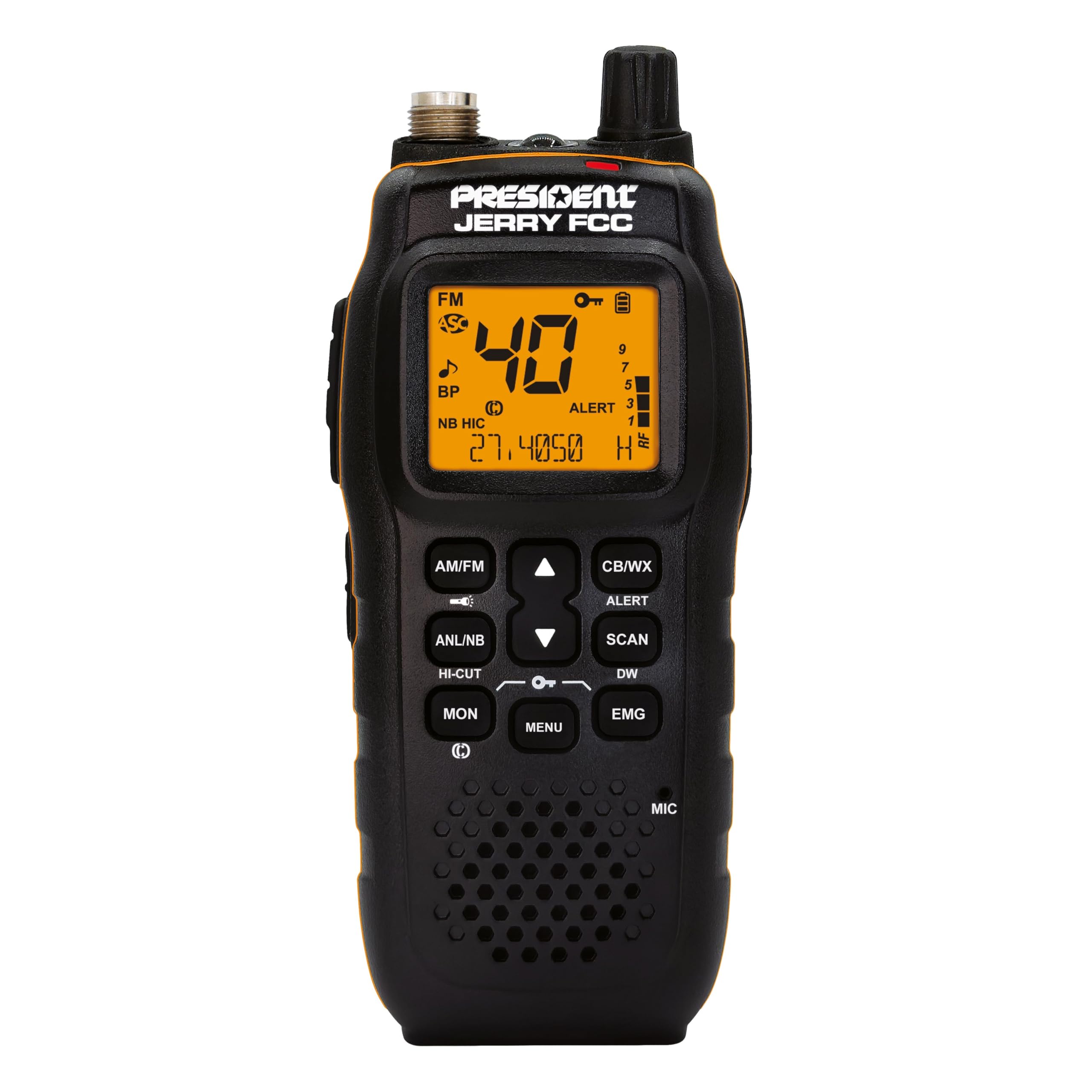 President Jerry FCC AM/FM Portable Radio with Vehicle Charging System - Perfect for The Road Warrior! 1