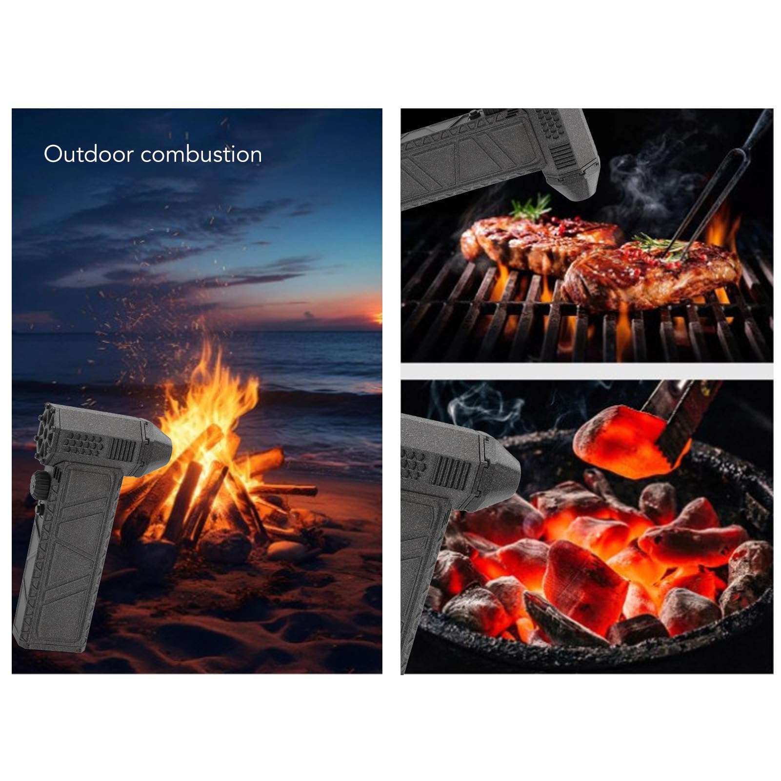 Jet Dry Blower, 200000 RPM Portable Electric Air Duster with Adjustable Speed, Rechargeable Cordless Mini Jet Blower Super Jet Fan for Computer, Keyboard, Outdoors, Car, Home 4