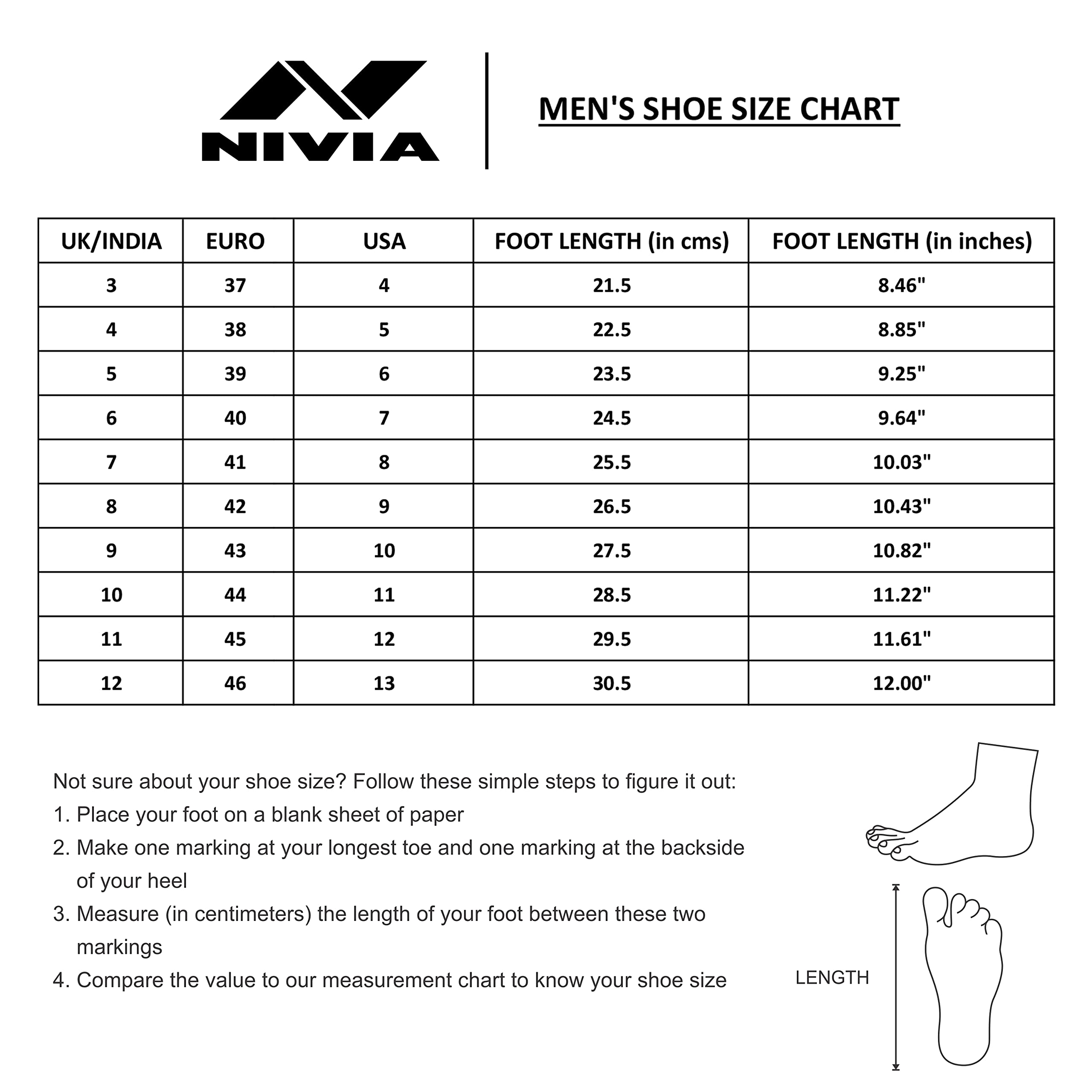 Nivia Men 1157Bk Dominator 2.0 Football Stud, UK 7 (Black), Black 5