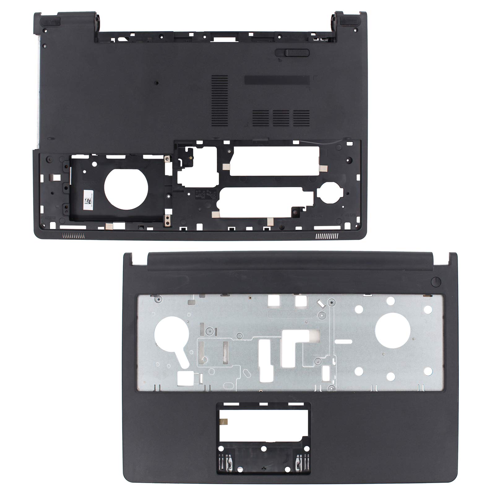 XtremeAmazing Upper Palmrest and Bottom Case Cover Set 0PTM4C PTM4C T7K57 for Dell Inspiron 15 5000 5555 5558 5559 1