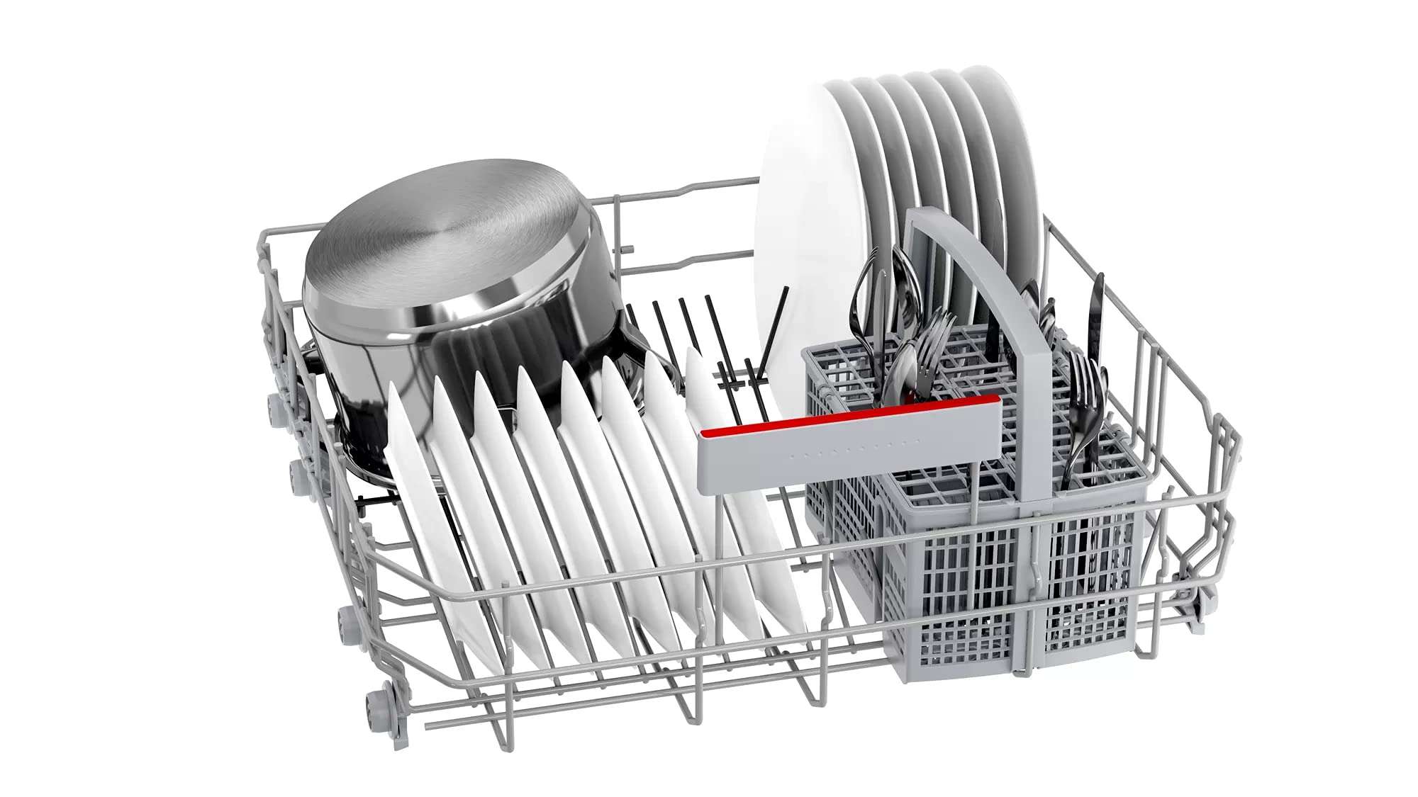 Bosch 13 Place Settings free-standing Dishwasher (SMS6ITI01I, Fingerprint free steel) 6