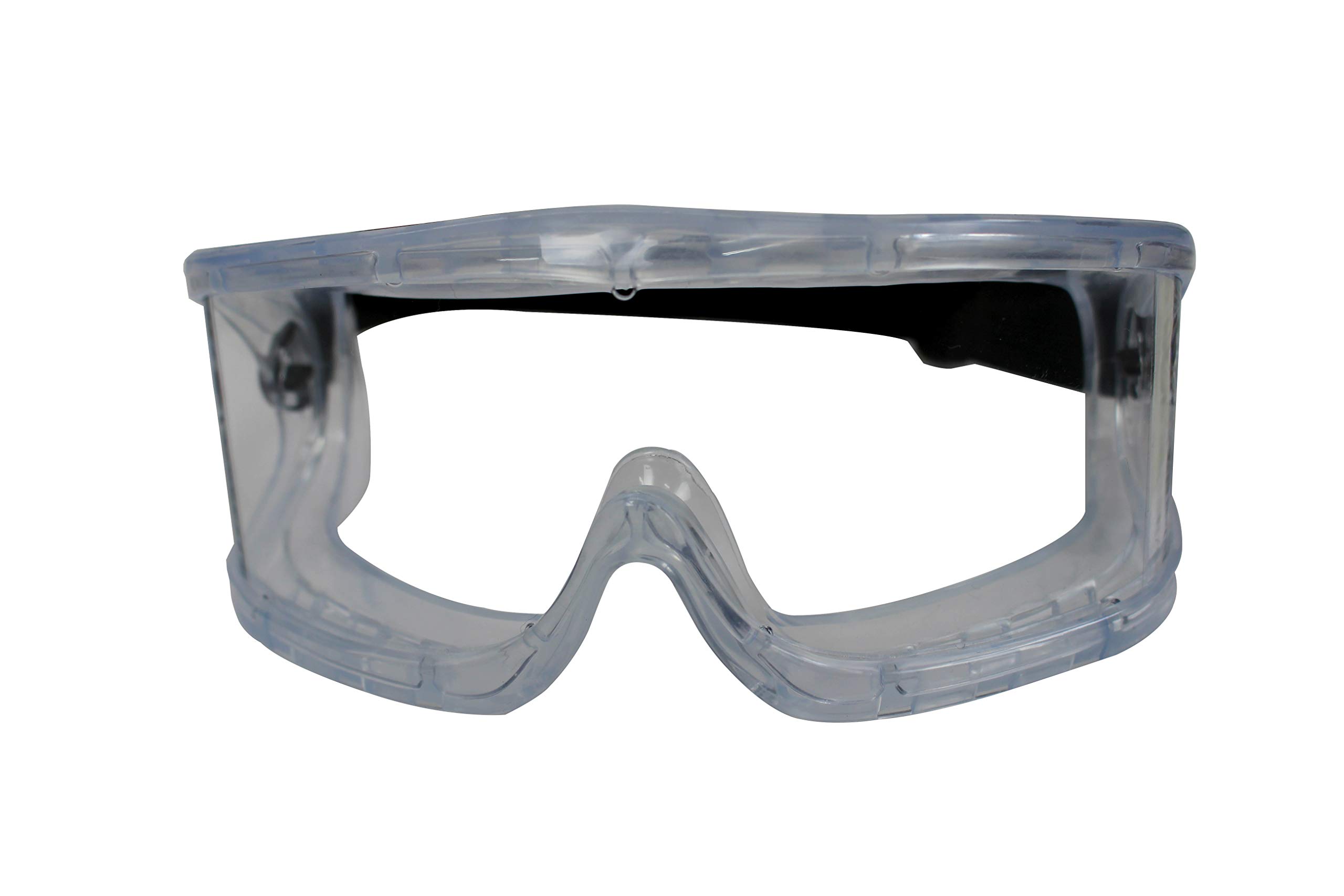 Troy Safety Heavy duty Industrial Protective Chemical Splash Safety Goggles, Glasses | Crystal Clear, Anti-Fog Design, High Impact Resistance | Perfect Eye Protection (24 PCS, NEW-GG201) 3