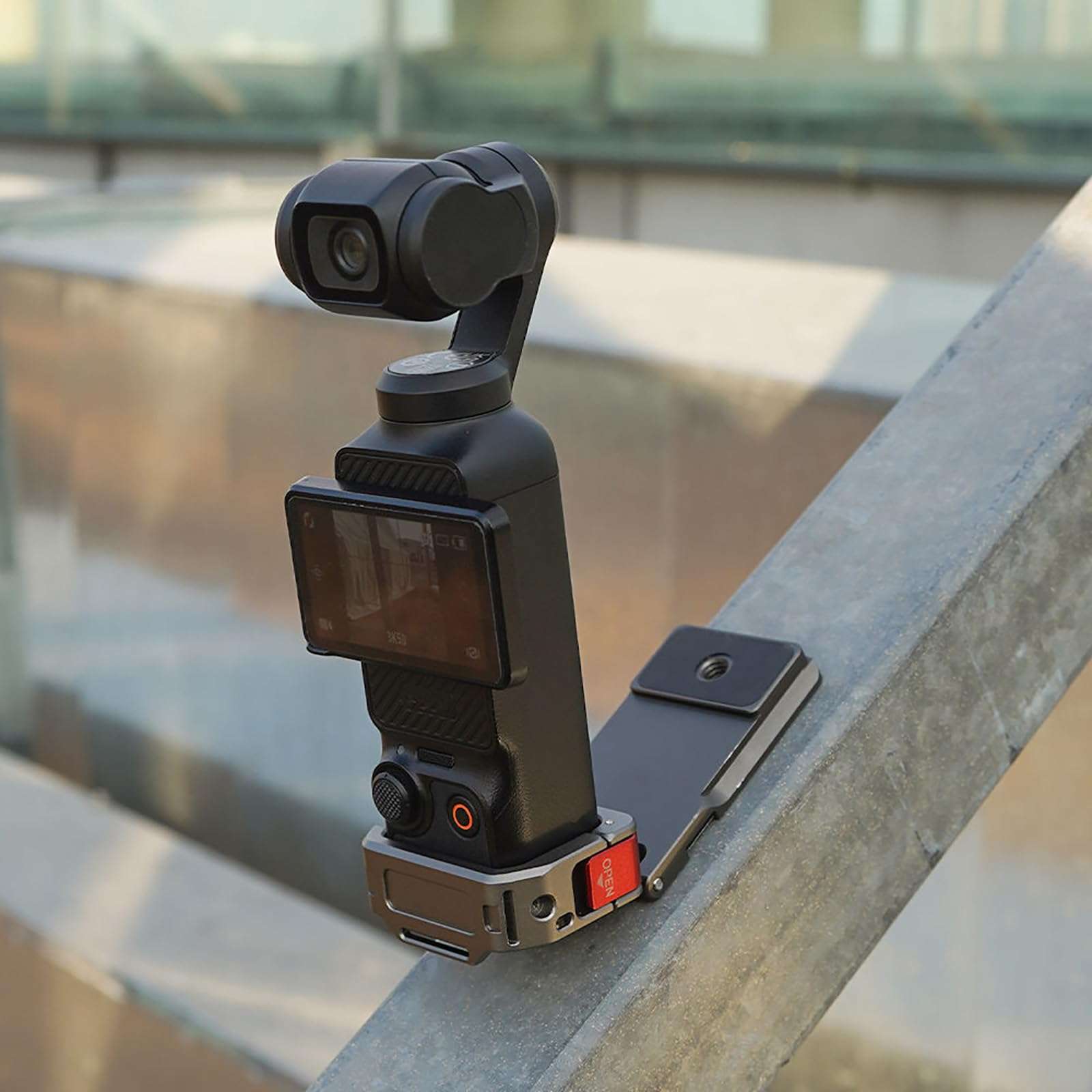 Handheld Gimbal Camera Tripod Mount Stand Bracket for DJI OSMO Pocket 3 Handheld Gimbal Camera with Magnetic Base 6