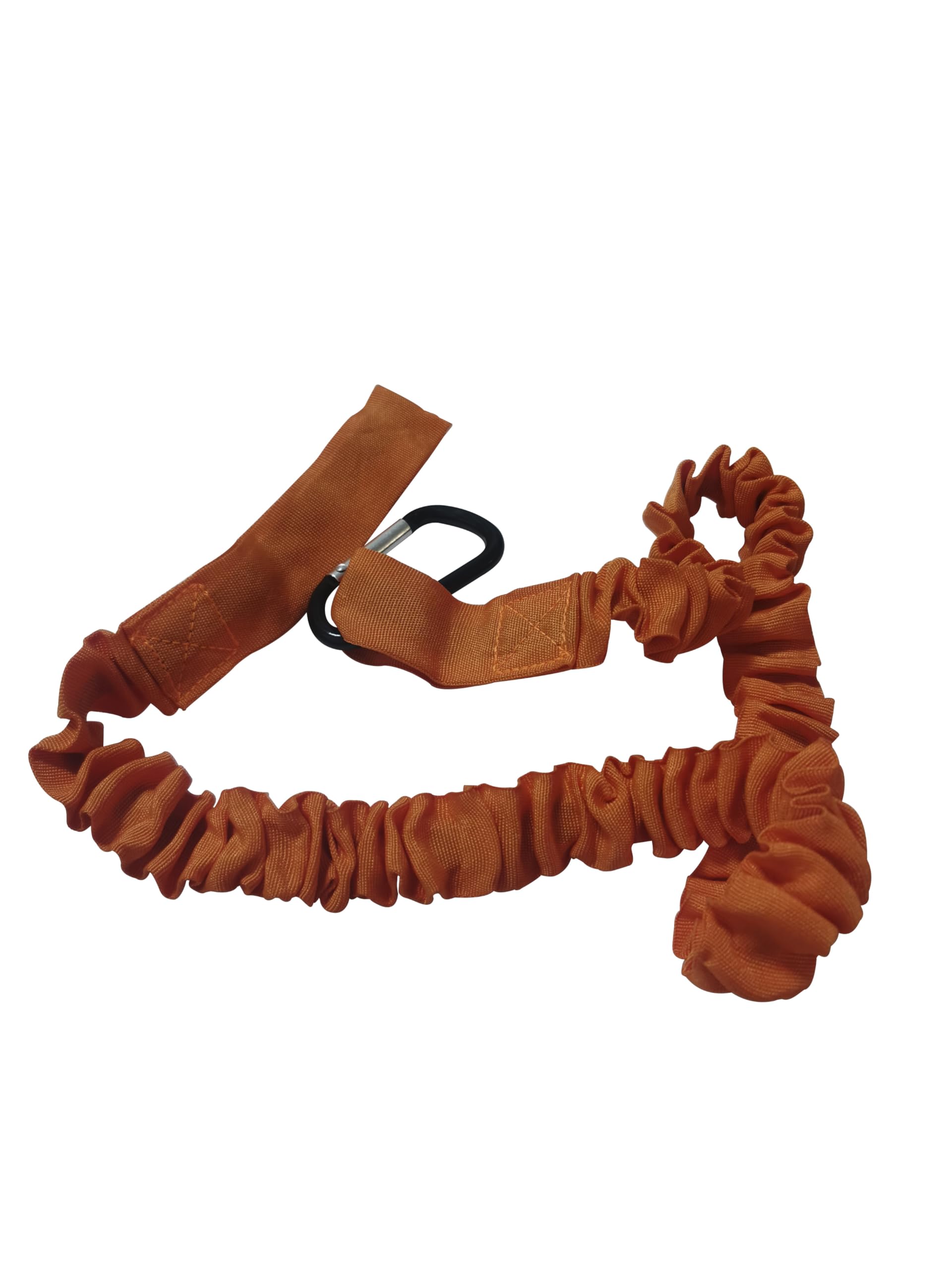 Emmui orange SUP Kayaking Accessories Stretchable Safety Kayak Paddle Strap for kayak paddles, fishing rods and many other items That need to be fastened to The boat. 1