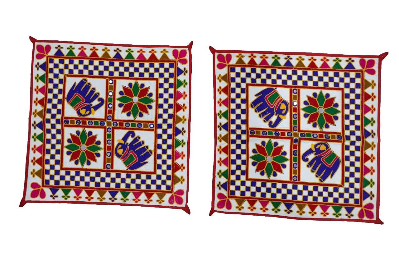 TAURPIUS wall hanging SAKADA Handicraft Items, handmade embroidery work, Hand Made Crafts Wall Hanging Decorative, Showpiece for Home/Office Décor| 4