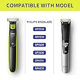 Guide Comb Body Skin For Philips OneBlade & One Blade Pro Qp2520 Qp2530 Qp2620 Qp2630 Qp6510 Qp6520 Face Hair Clippers Beard Trimmer Replacement Pack Kit 4