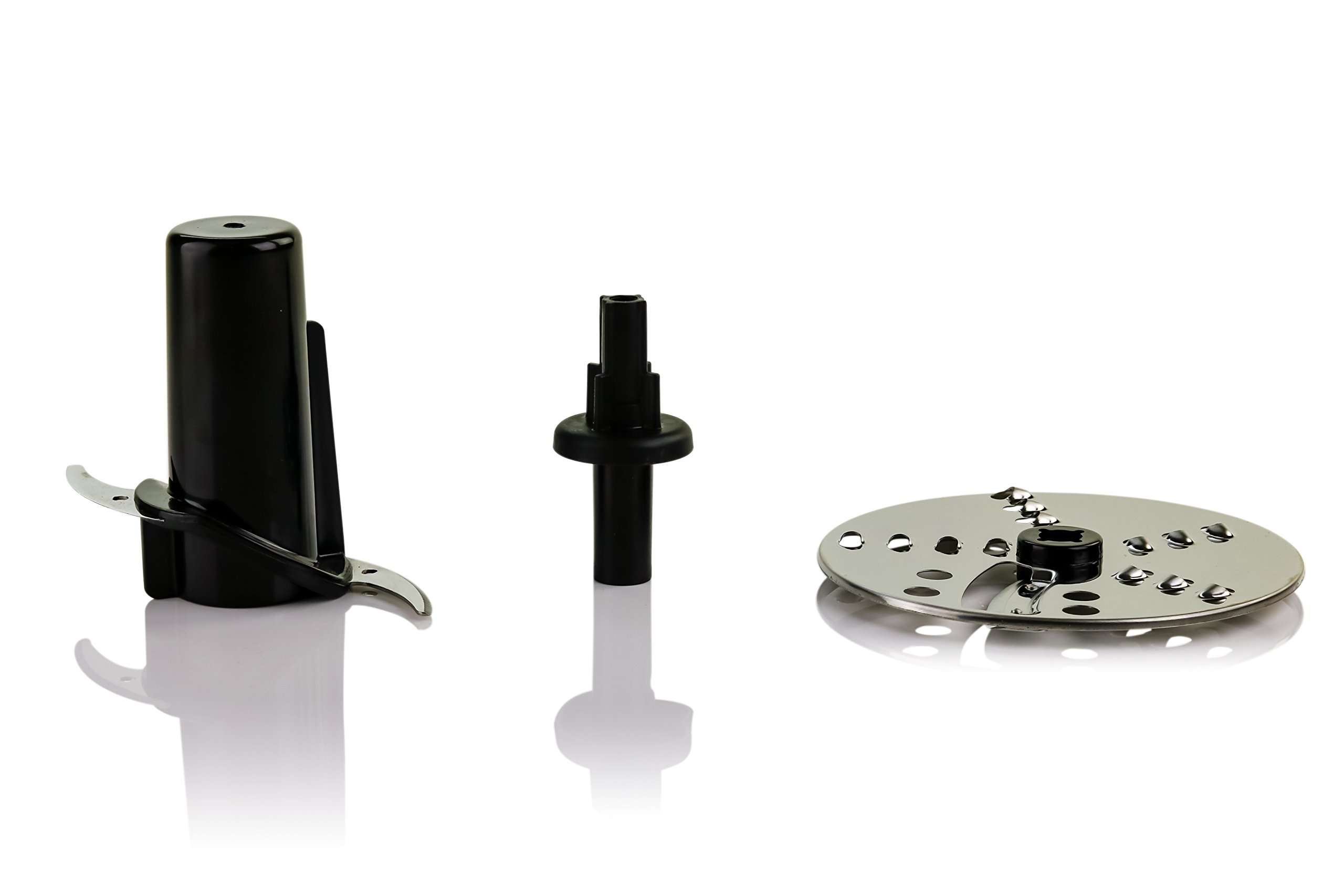 Ovente Electric Mini Food Processor & Vegetable Chopper 3 Cup Capacity with Stainless Steel Chopping Blade, 300 Watts & 2 Speed Control, Compact Processor for Chop, Blend, and Puree, Black (PF2003B) 5