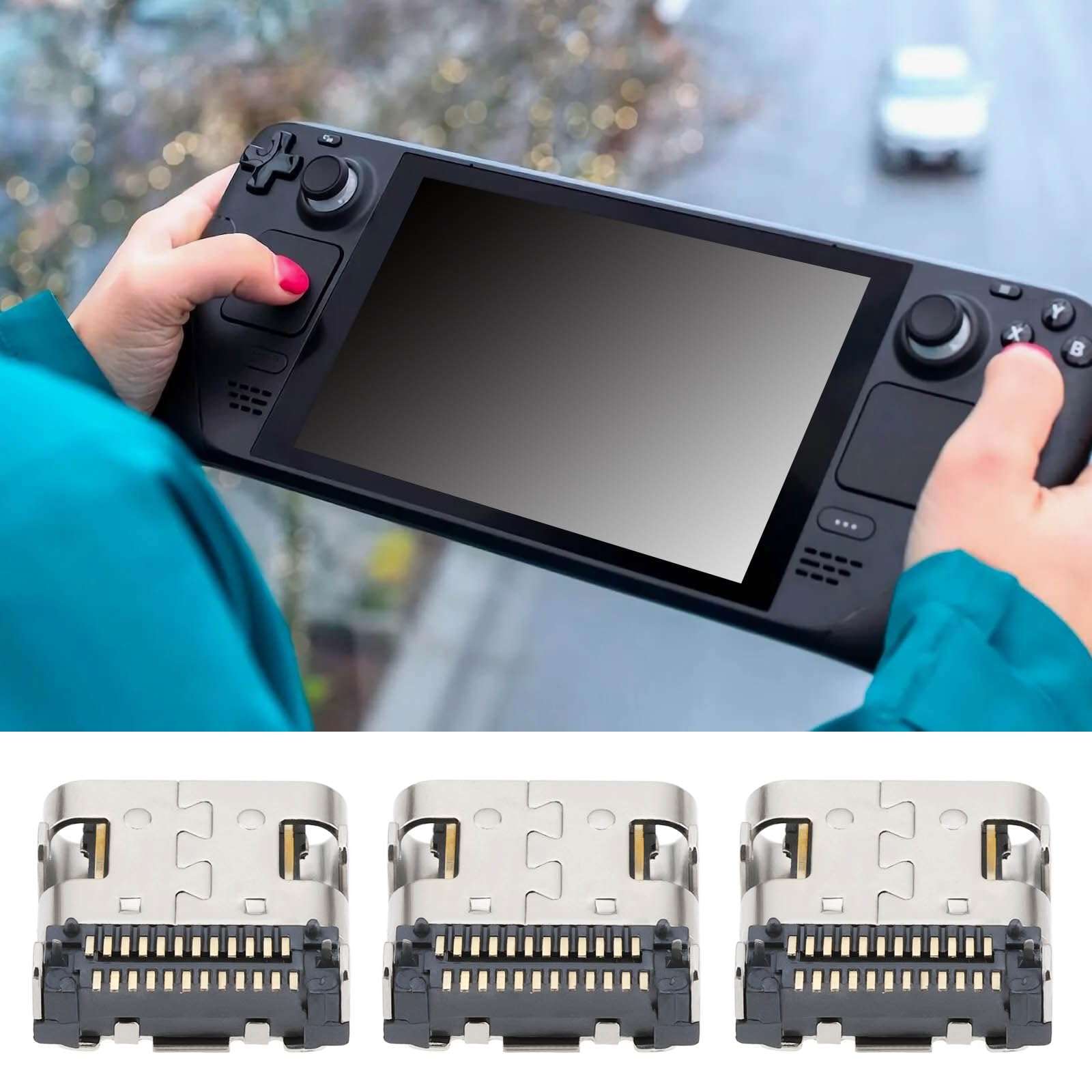 OTOTEC 5pcs Type C Charging Port Connector Socket 24Pins Dock Socket Jack Part Replacement for Electronics Power Port Replacement DIY Projects 3