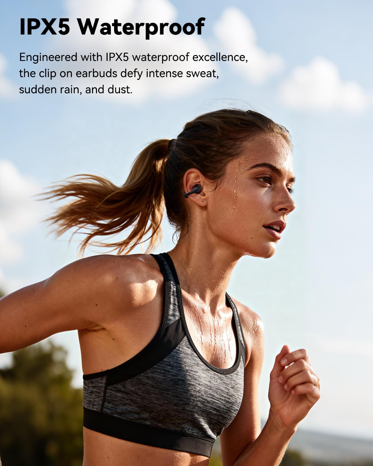 SoundPEATS PearlClip Pro & Q40 HD Sport Earbuds, Wireless Headphones 6