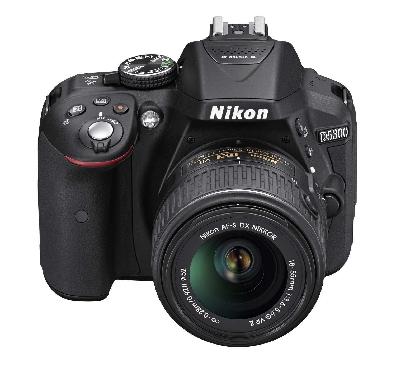 Nikon D5300 24.2 MP CMOS Digital SLR Camera with 18-55mm f/3.5-5.6G ED VR Auto Focus-S DX NIKKOR Zoom Lens (Black) 3