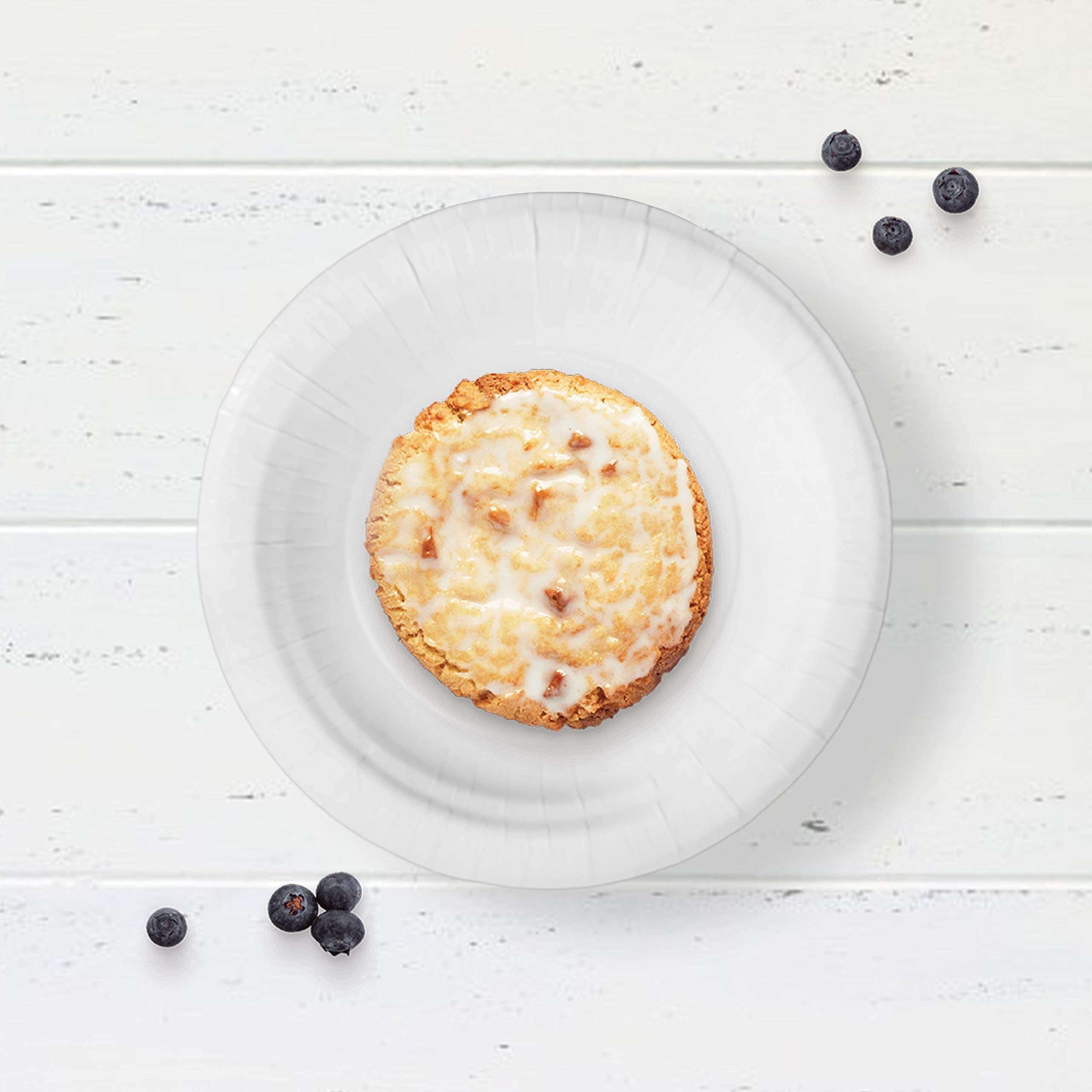 Cara Disposable White Paper Plate 6 inches Set of 50 Plates = 50 Pcs, Biodegradable, Compostable, Non-Toxic & Ecofriendly, Safe & Hygienic Paper Plates 5