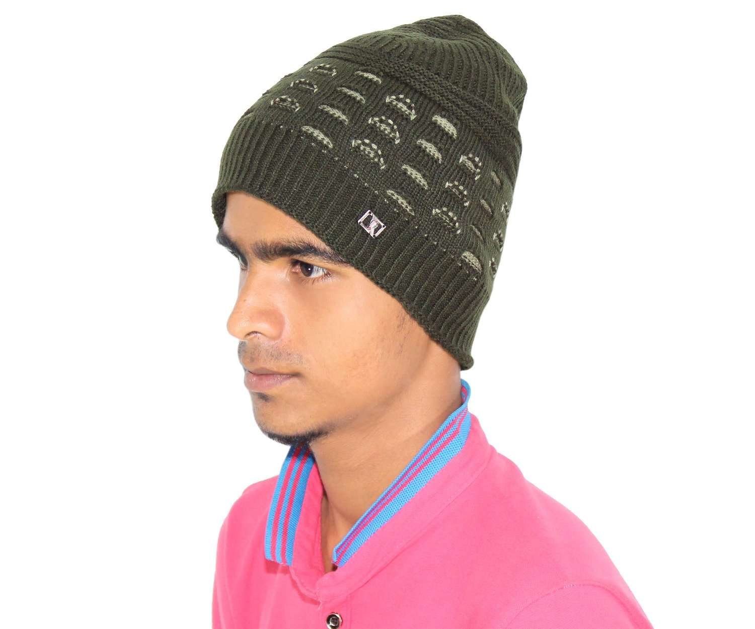 Goodluck Men Winter Wollen Cap Multicolour 1