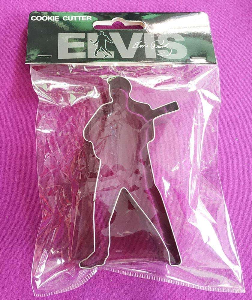 Elvis Cookie Cutter w/Guitar Shape 2