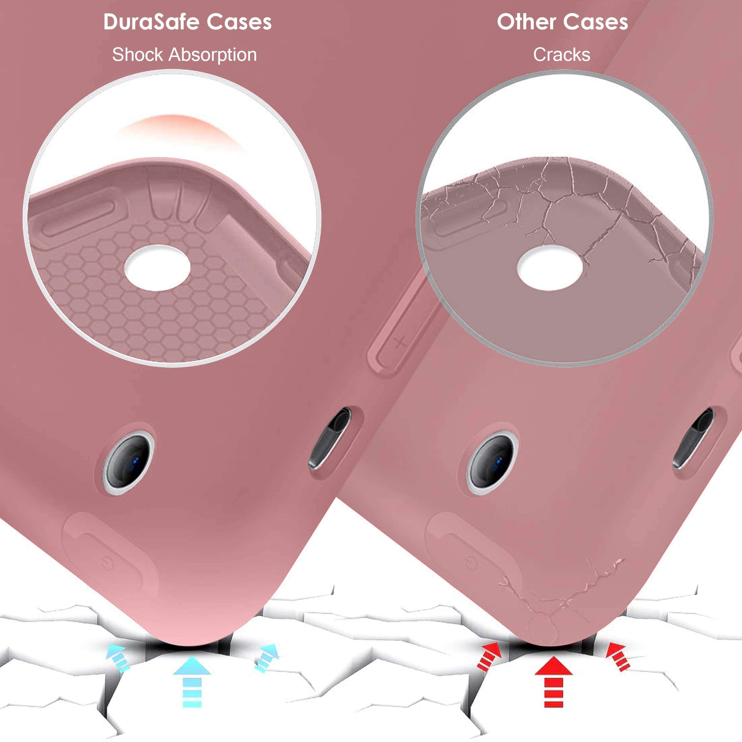 iPad Mini 7.9 Inch 3rd 2nd 1st Gen [ Mini 3 Mini 2 Mini 1 ] A1599 A1489 A1432 A1599 A1489 A1432 MGNR2HN/A ME276HN/A ME279HN/A ME277HN/A Smart Auto Sleep/Wake with Honeycomb TPU Cover - Rose Gold 6