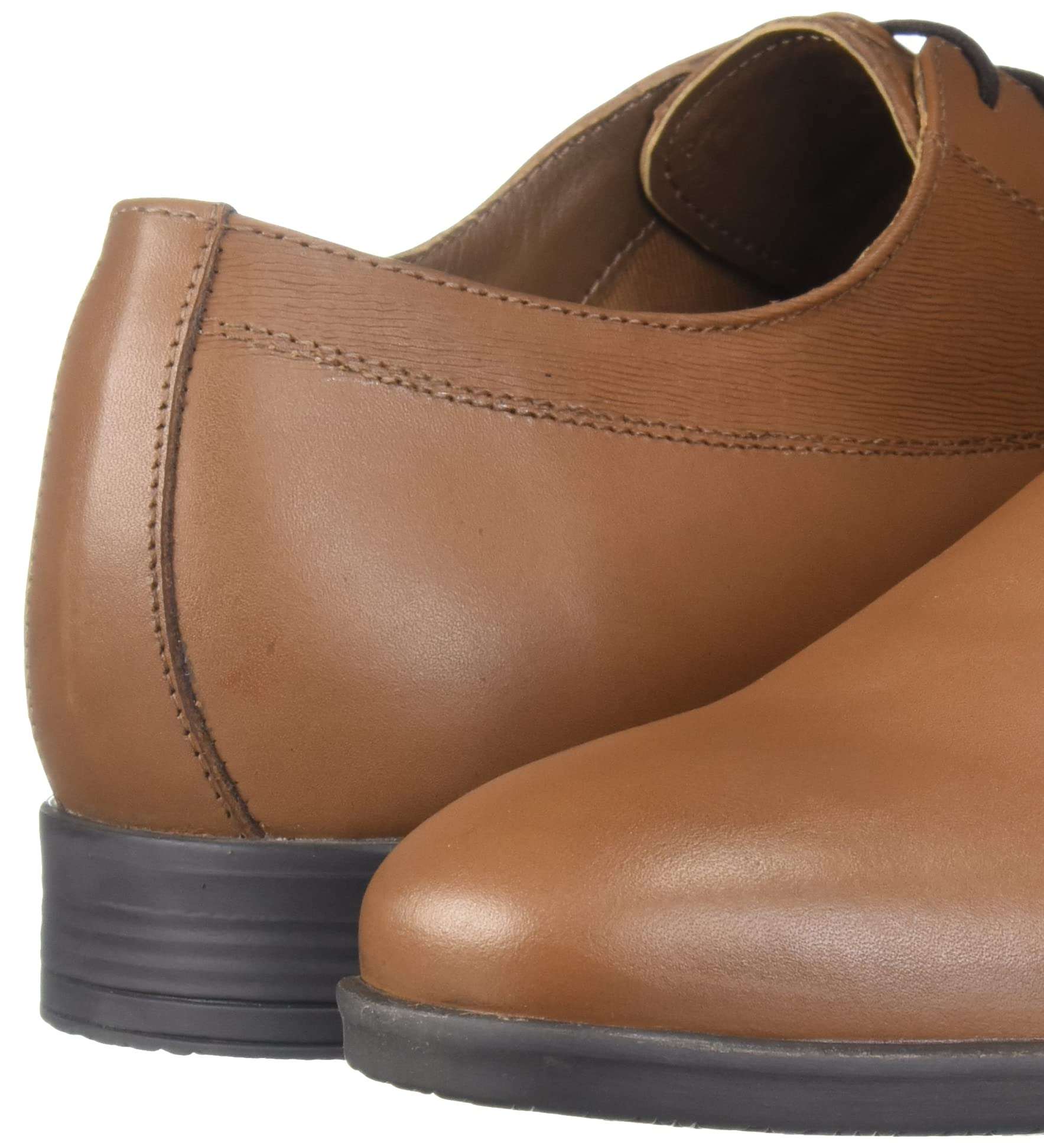 Lee Cooper Men's LC4049E TAN Leather Oxford-9 UK (43 EU) (LC4049ETAN) 4