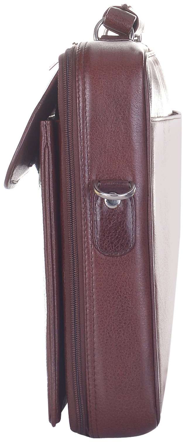 Leatherman Leather Brown Laptop Bag 4