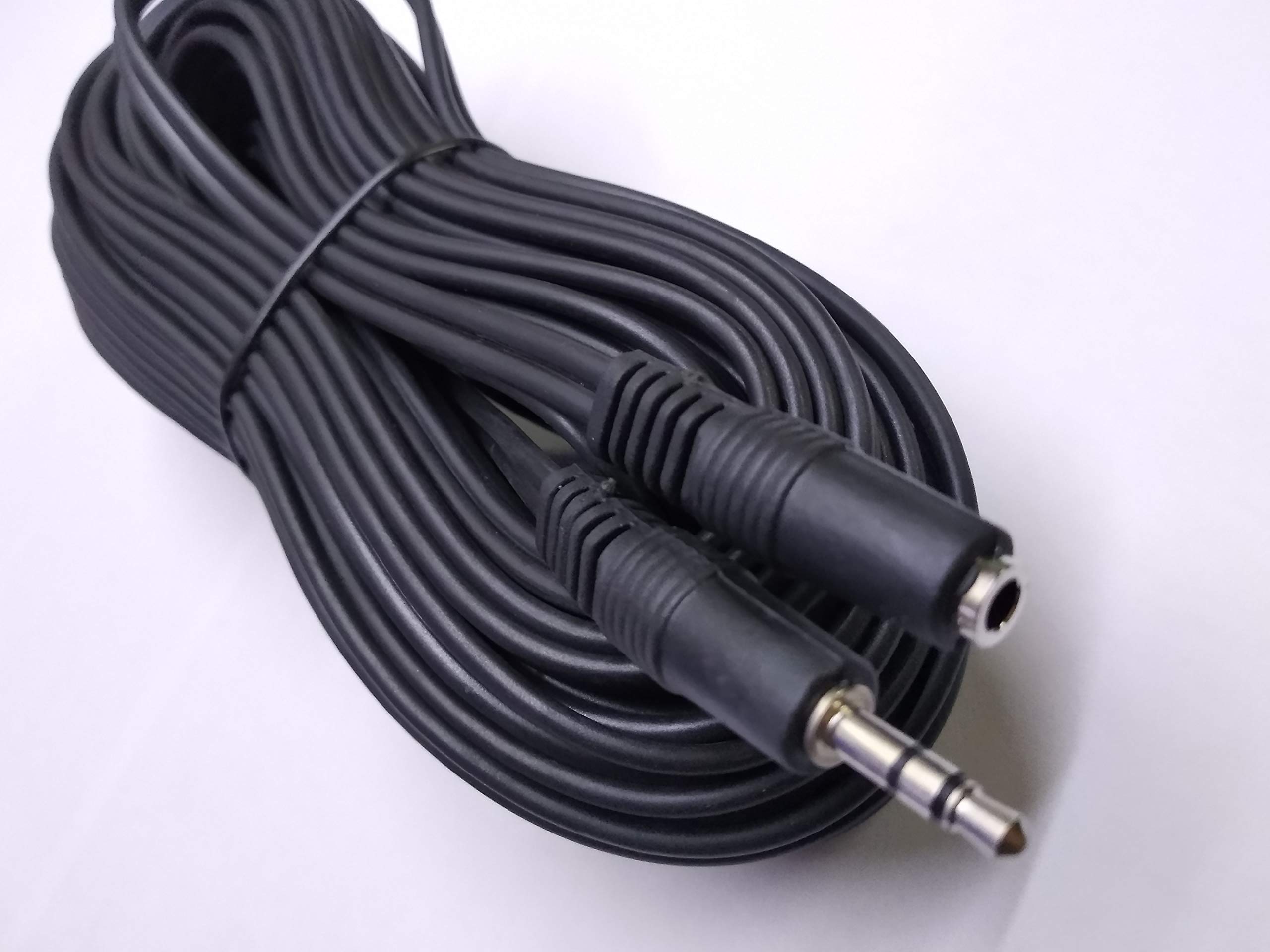 3.5mm Stereo Jack Male to Female Audio Extension Cable 10 Meters (30 Feet) 1