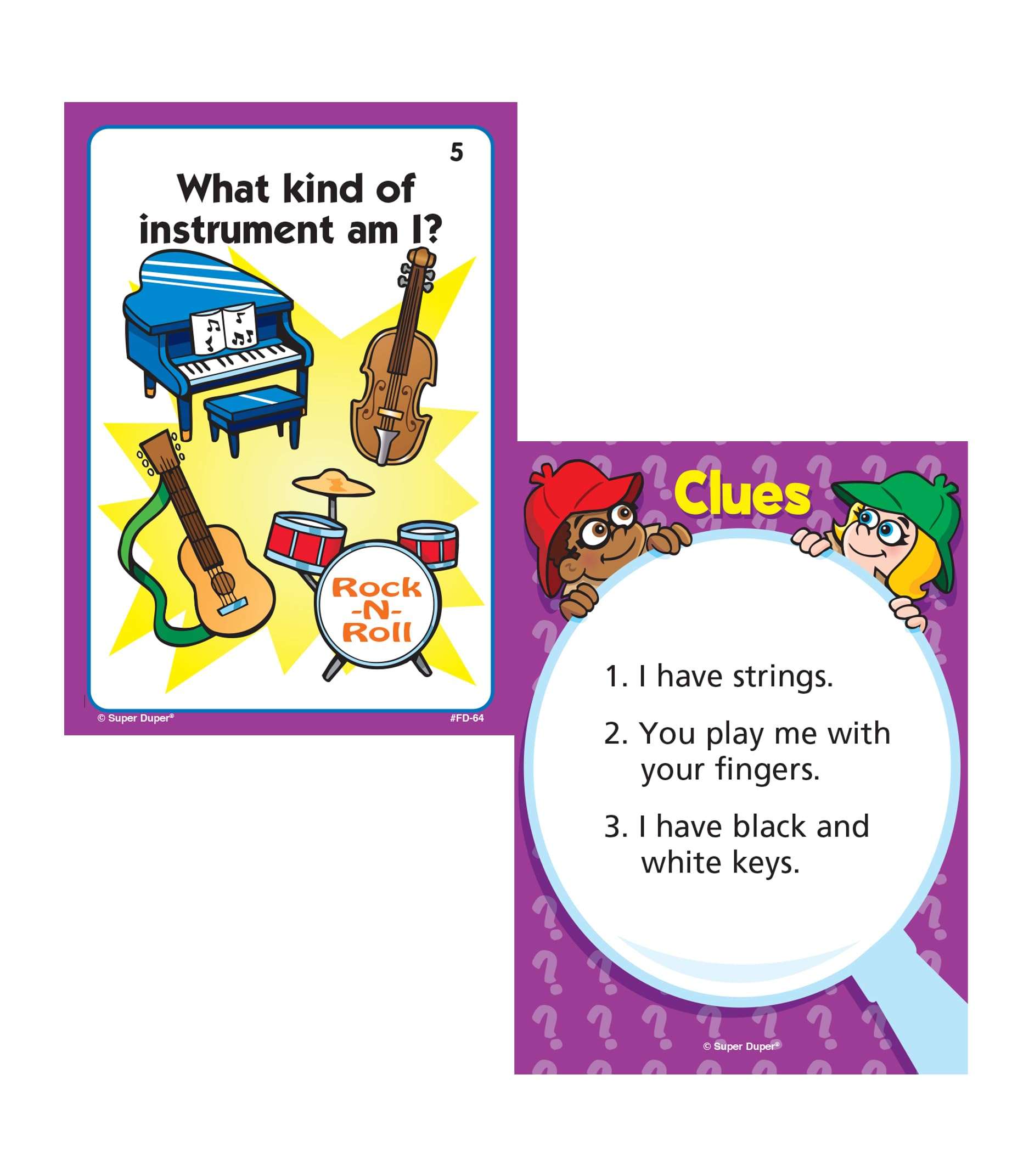 Super Duper Publications | Mini-Mysteries Fun Deck Flash Cards | Educational Learning Resource for Children 3