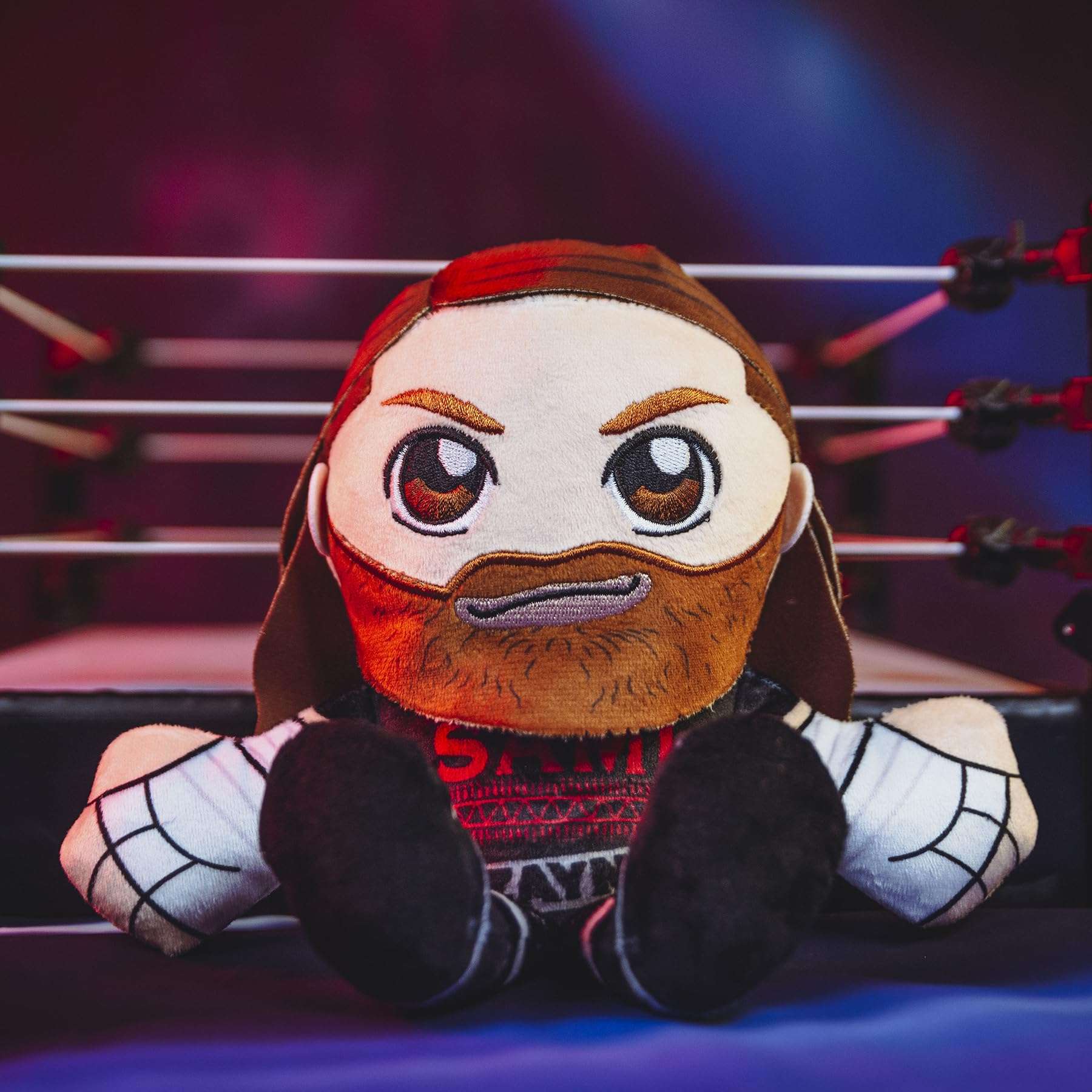 Bleacher Creatures WWE Sami Zayn 8" Kuricha Plush - Soft Chibi Inspired Toy 5