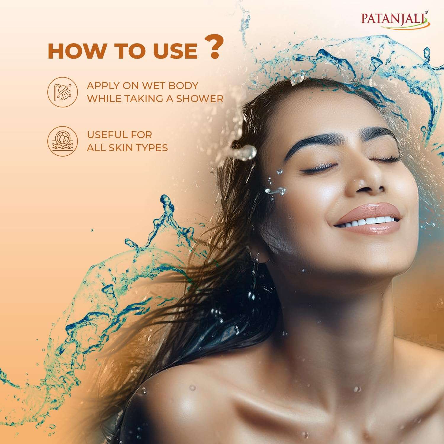 Patanjali Shower Gel 250ml (Pack of 2), for Refreshing and Cleansing the Skin with Natural Ingredients for Daily Use 4