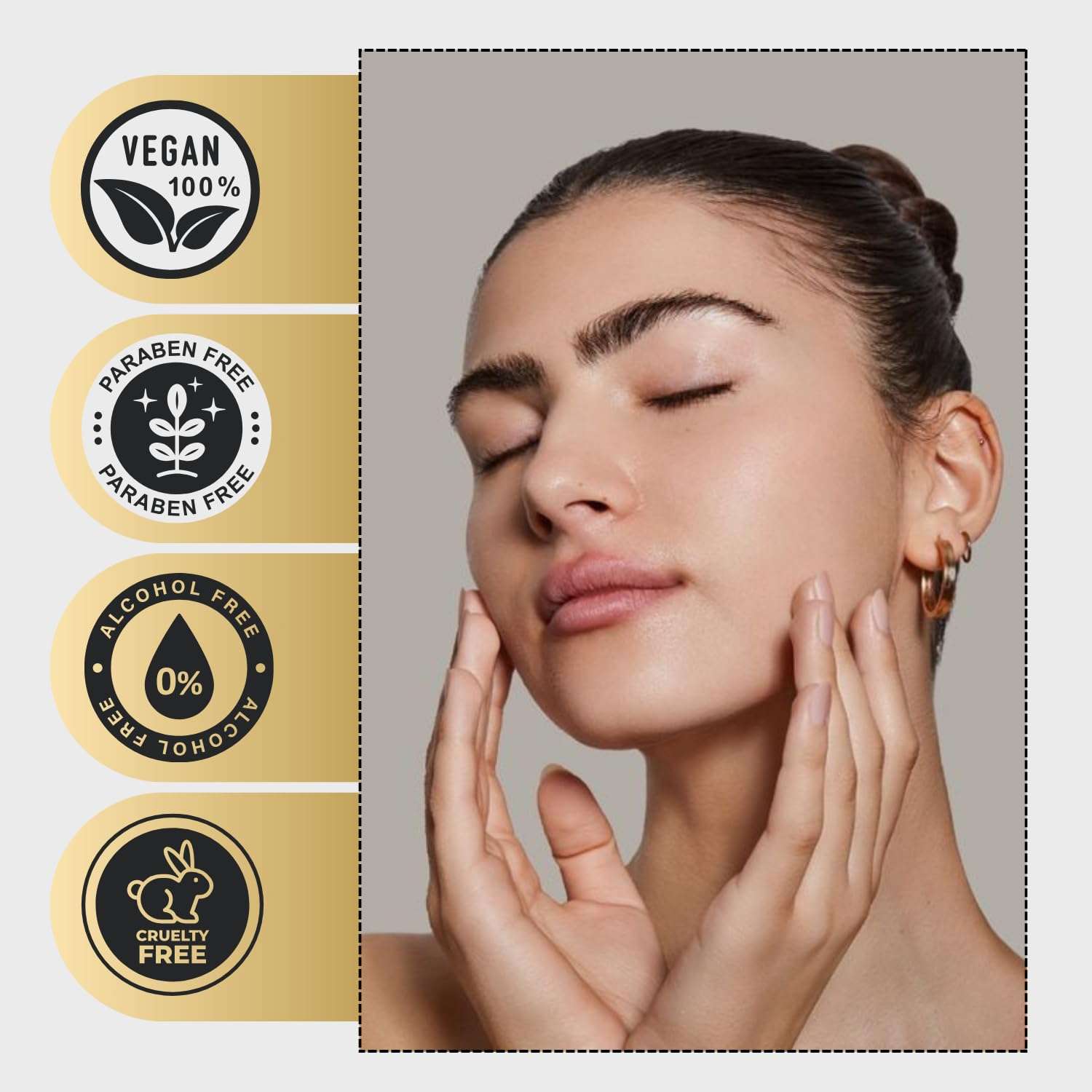 Lakyou Beauty 24K Gold Master Primer Oil Free Formula Lightweight 30ml 5