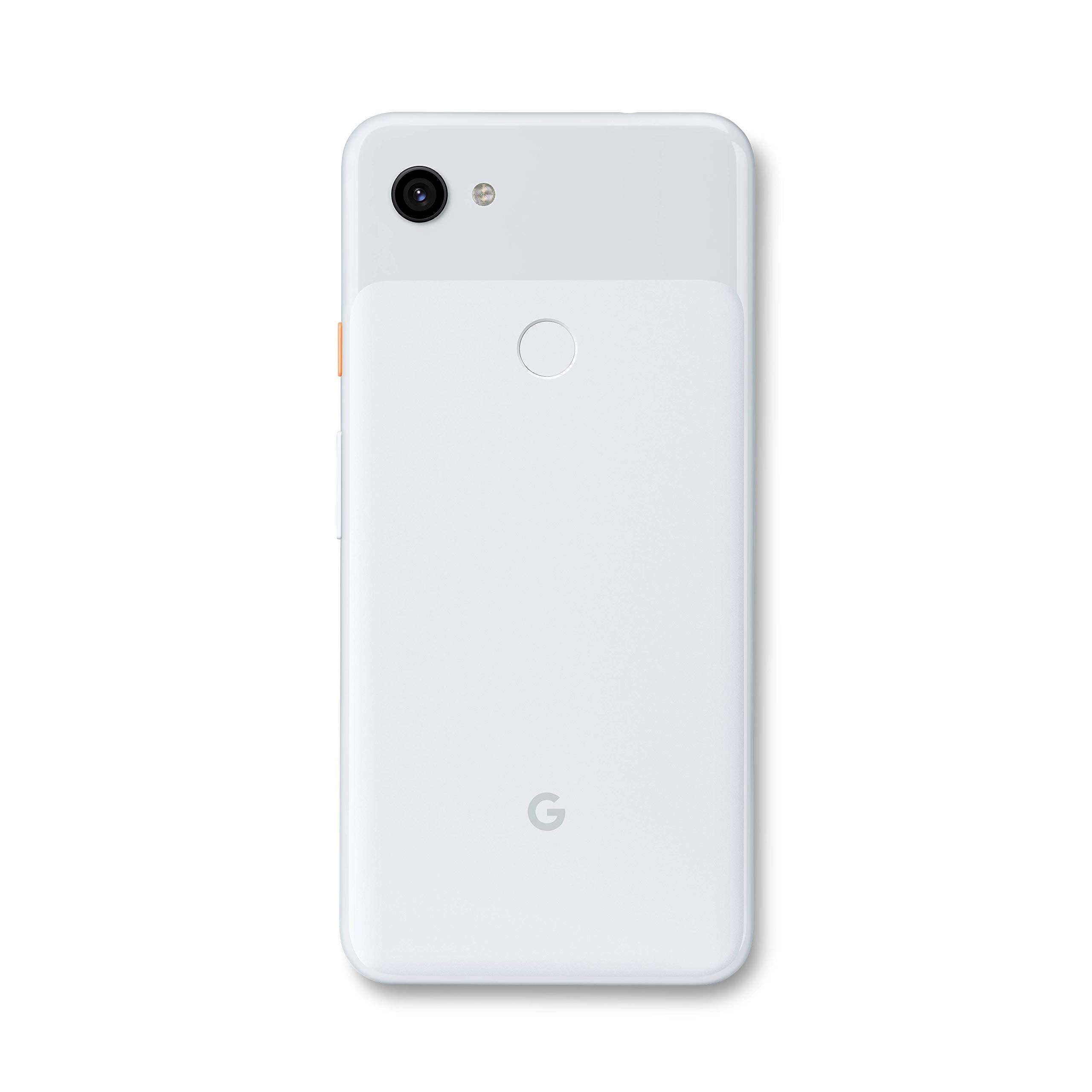 Google - Pixel 3a XL with 64GB Memory Cell Phone (Unlocked) - Clearly White (Renewed) 2